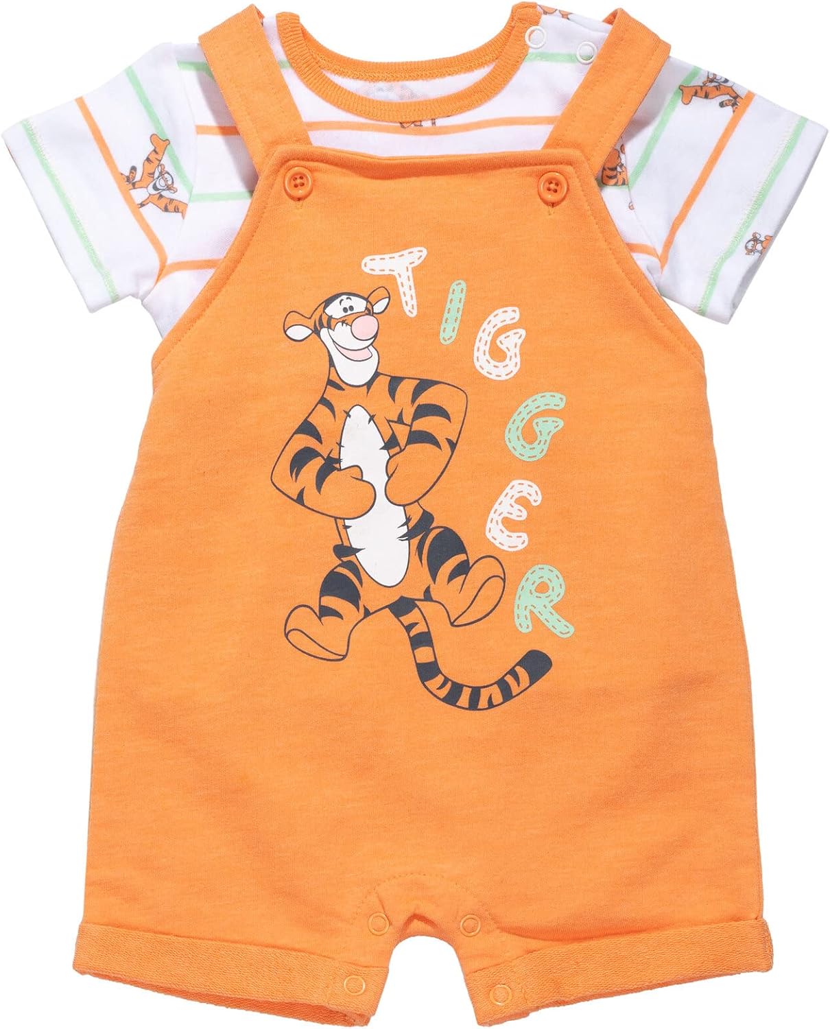 Cute Disney Tigger Winnie the Pooh 3-Piece Newborn Outfit Set