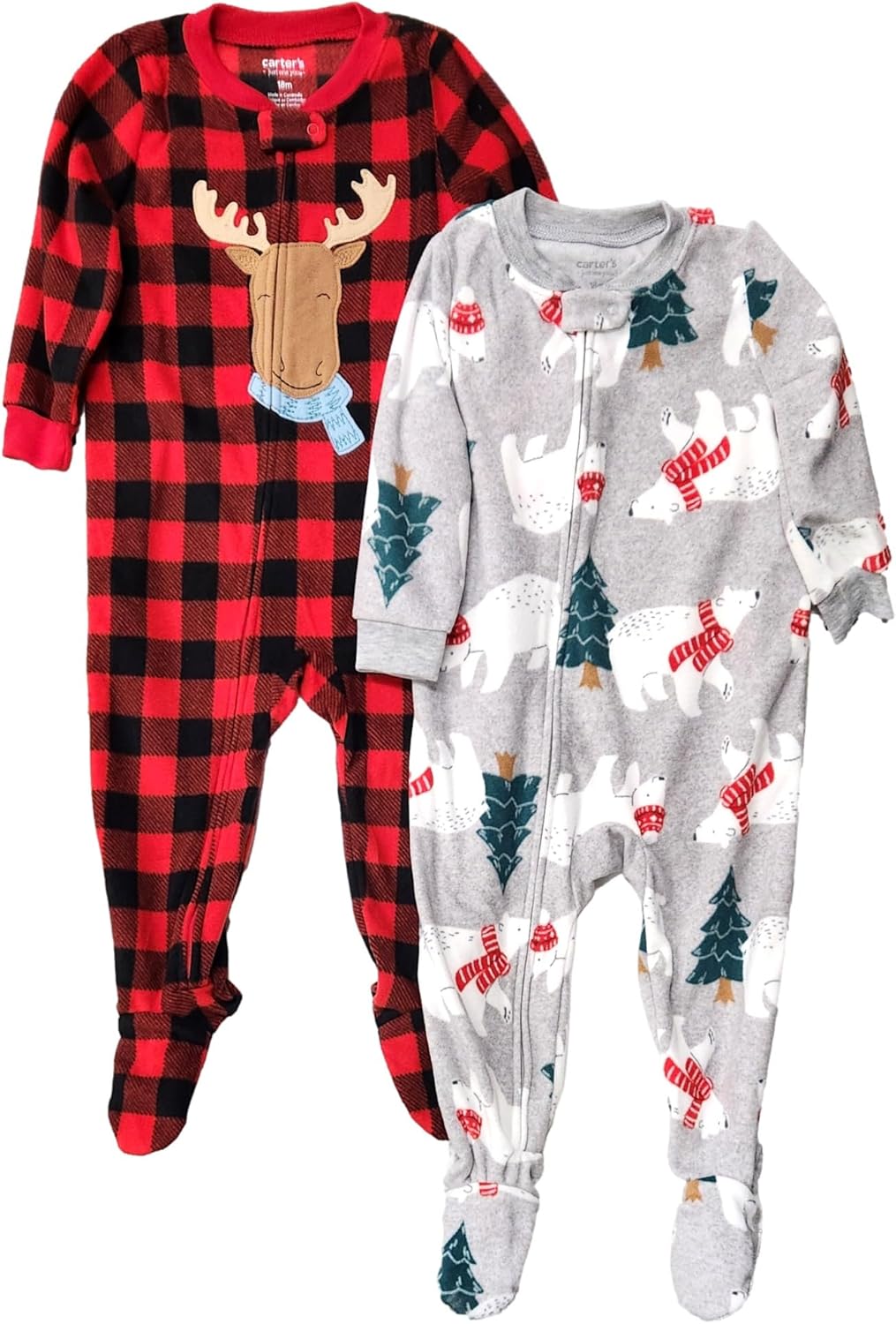 Carters Baby Christmas Pajamas 10