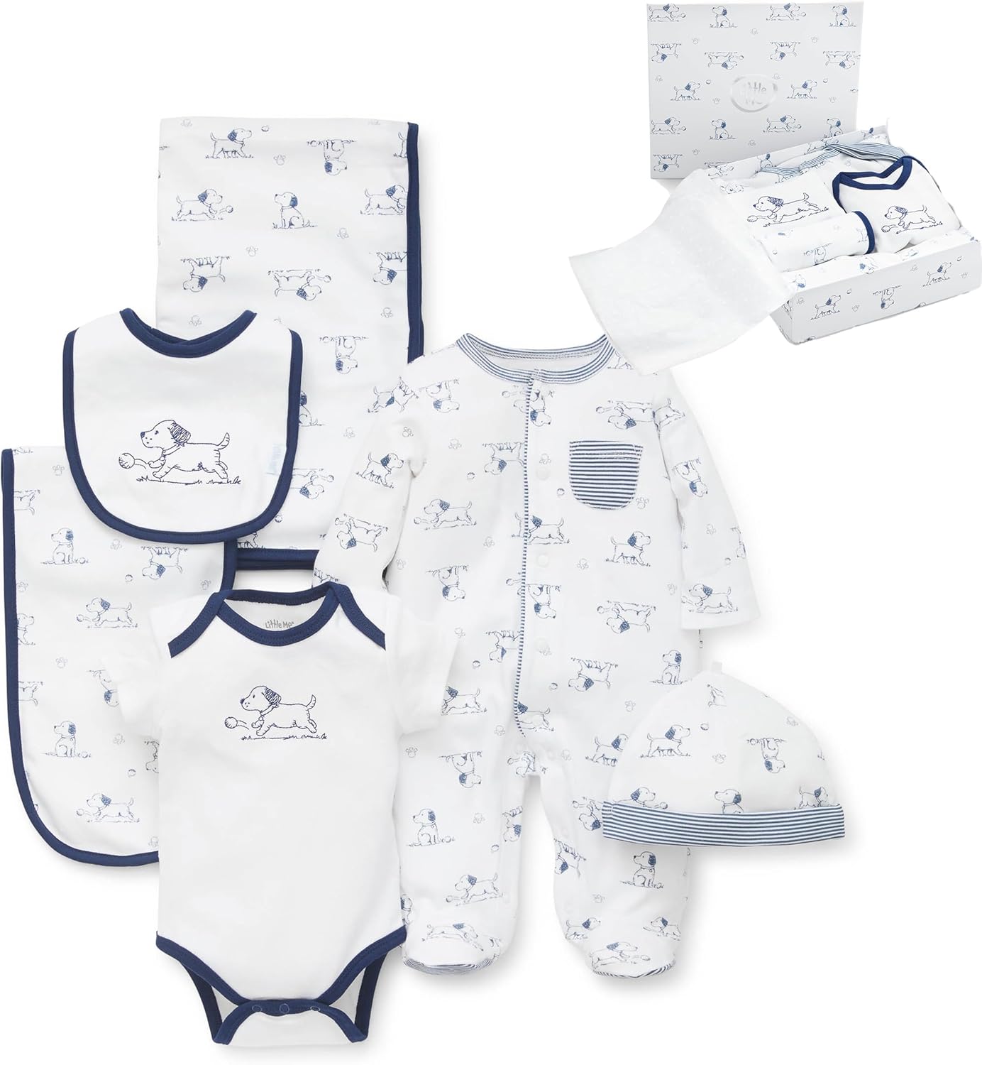 Little Me Baby Layette Set Gift - For Him
