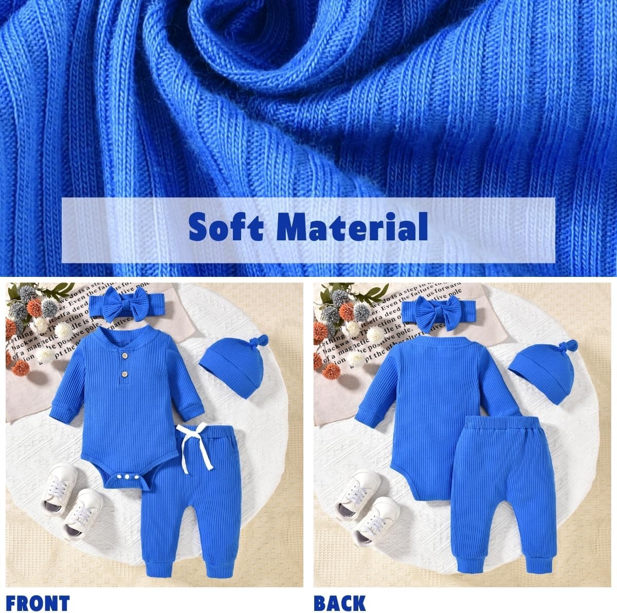 Multi-Sized Gender-Neutral Baby Outfit