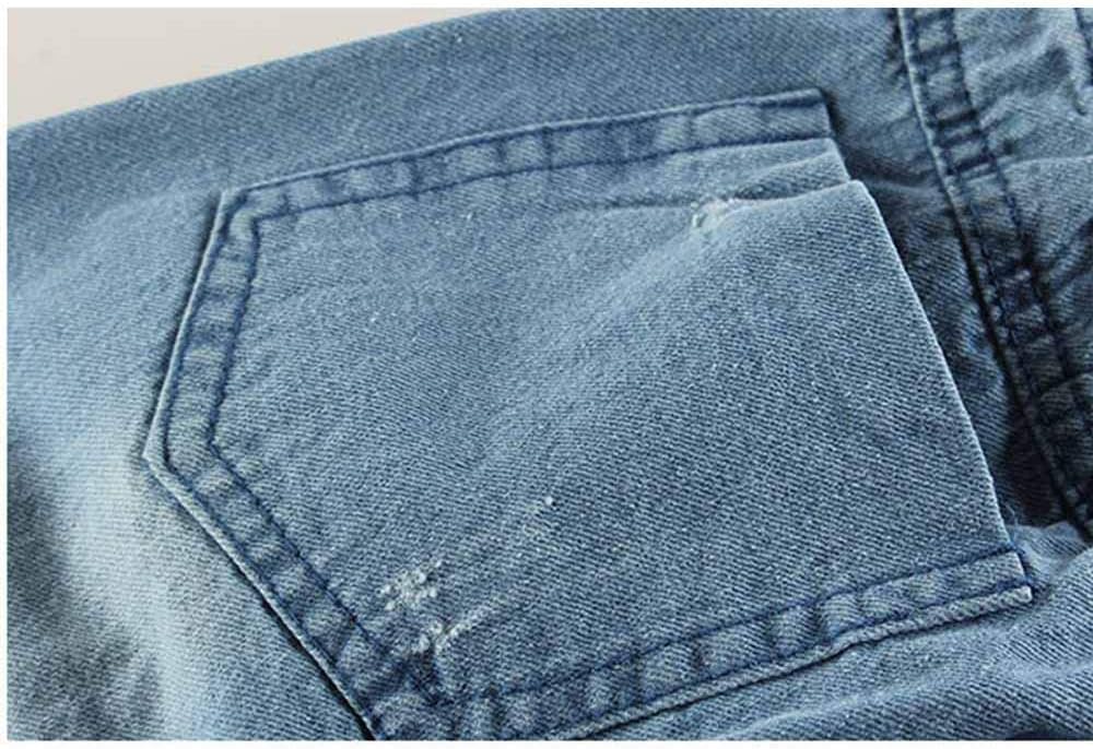 KIDSCOOL SPACE Baby Little Girls Ruffled Elastic Waist Jeans Unique Design