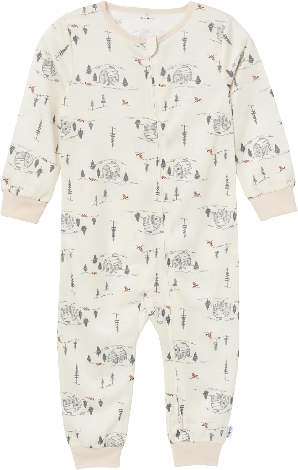 Gerber Toddler and Baby Boys Feet-Free Pajamas