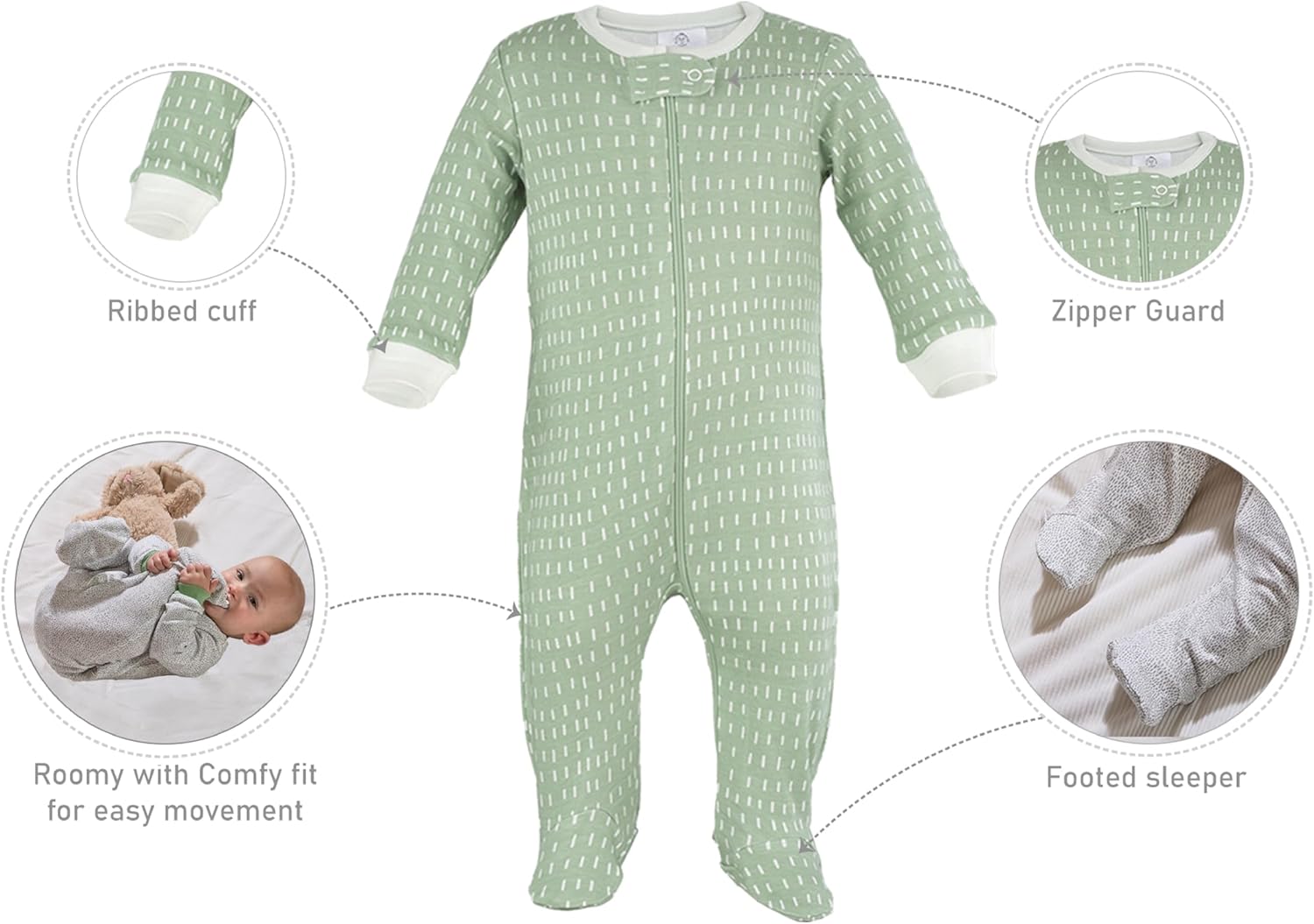 4-Piece Comfy Set for NewbornBoy