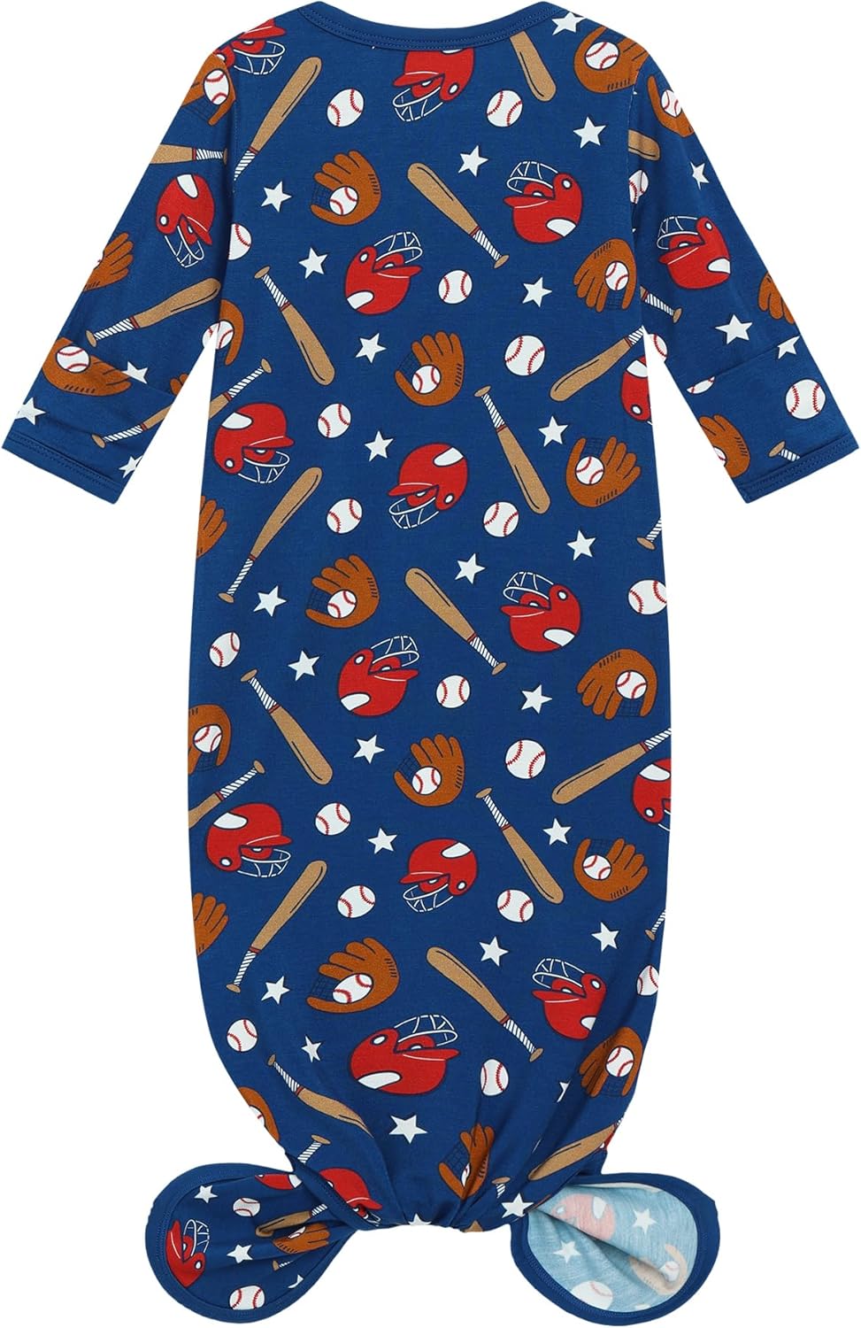 BambooBud Knotted Gown for Newborn Boys