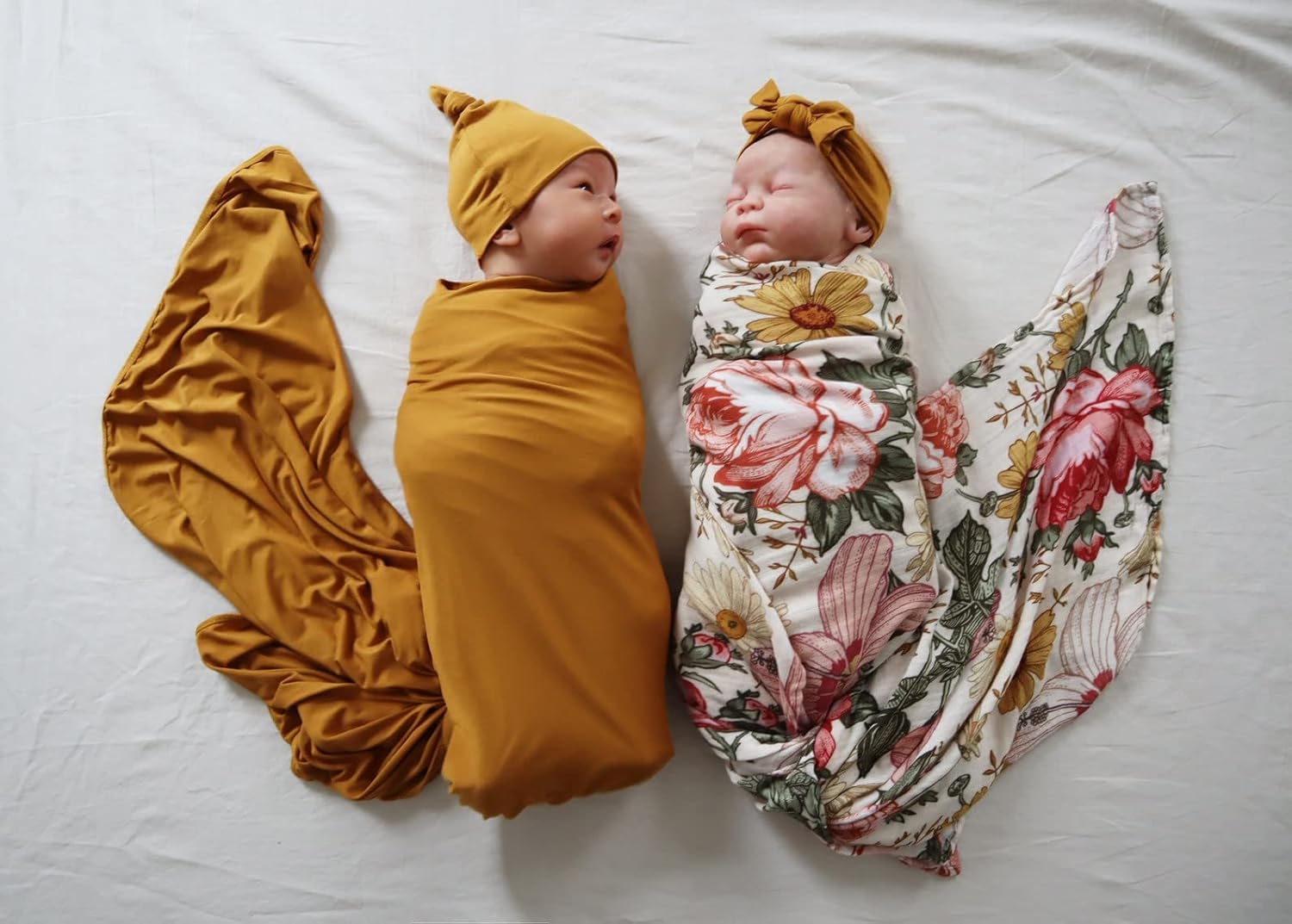 Organic Cotton Swaddle Blanket Headband