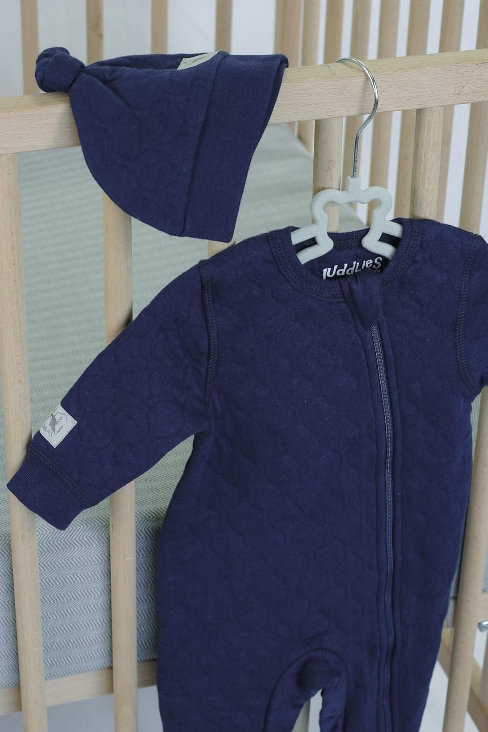 Juddlies Quilted Footed Sleepers for Newborns and Babies