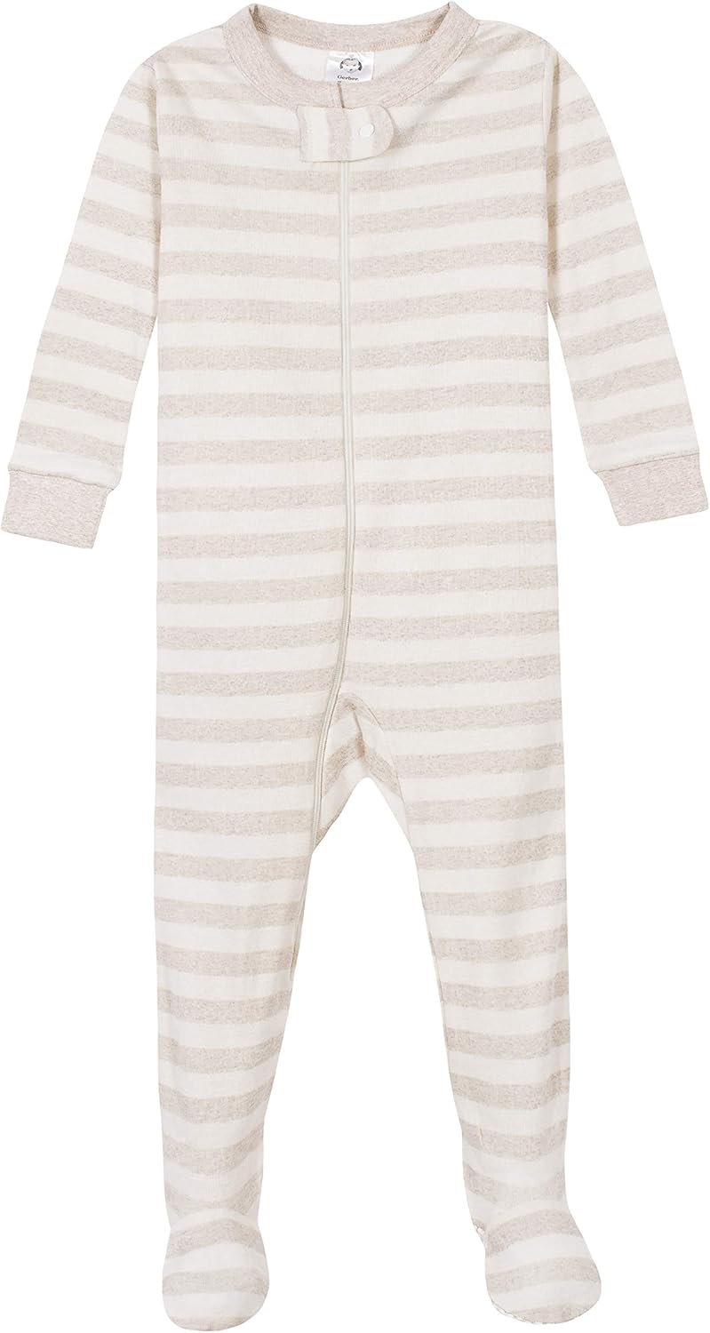 Gerber Baby Boys Pajamas 4-Pack with Snug Fit Safety Features