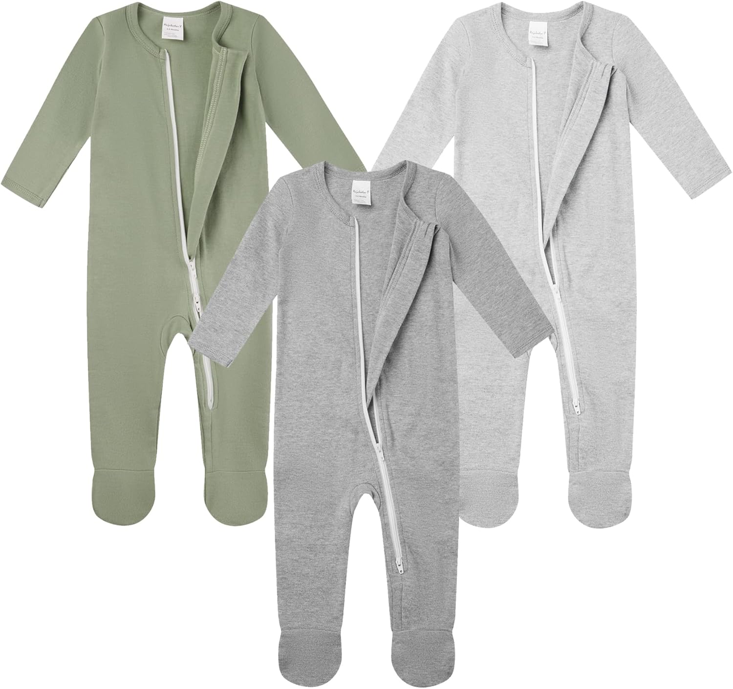 Comfortable Button Front Baby Pjs - Easy Sleep Play