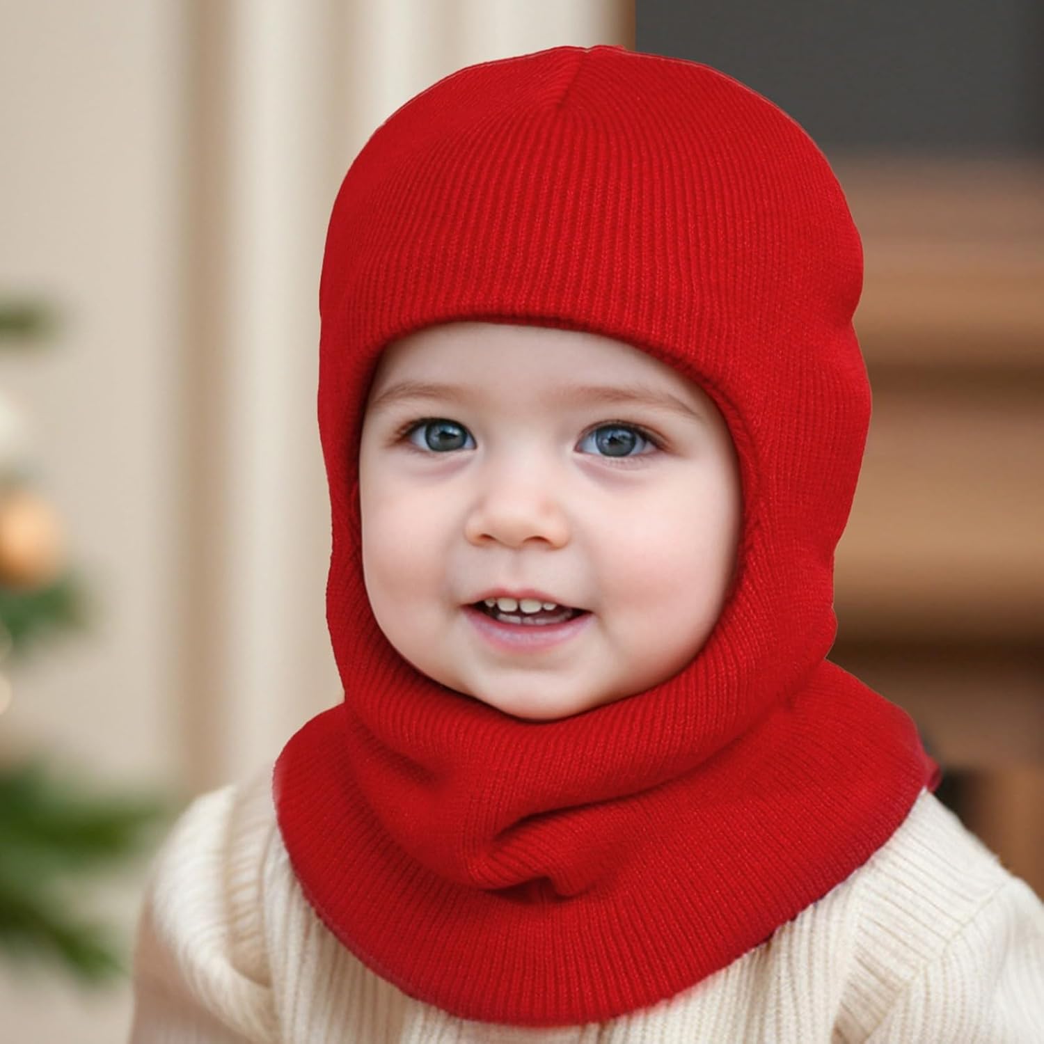 Warm Fuzzy Baby Winter Hat with Earflaps