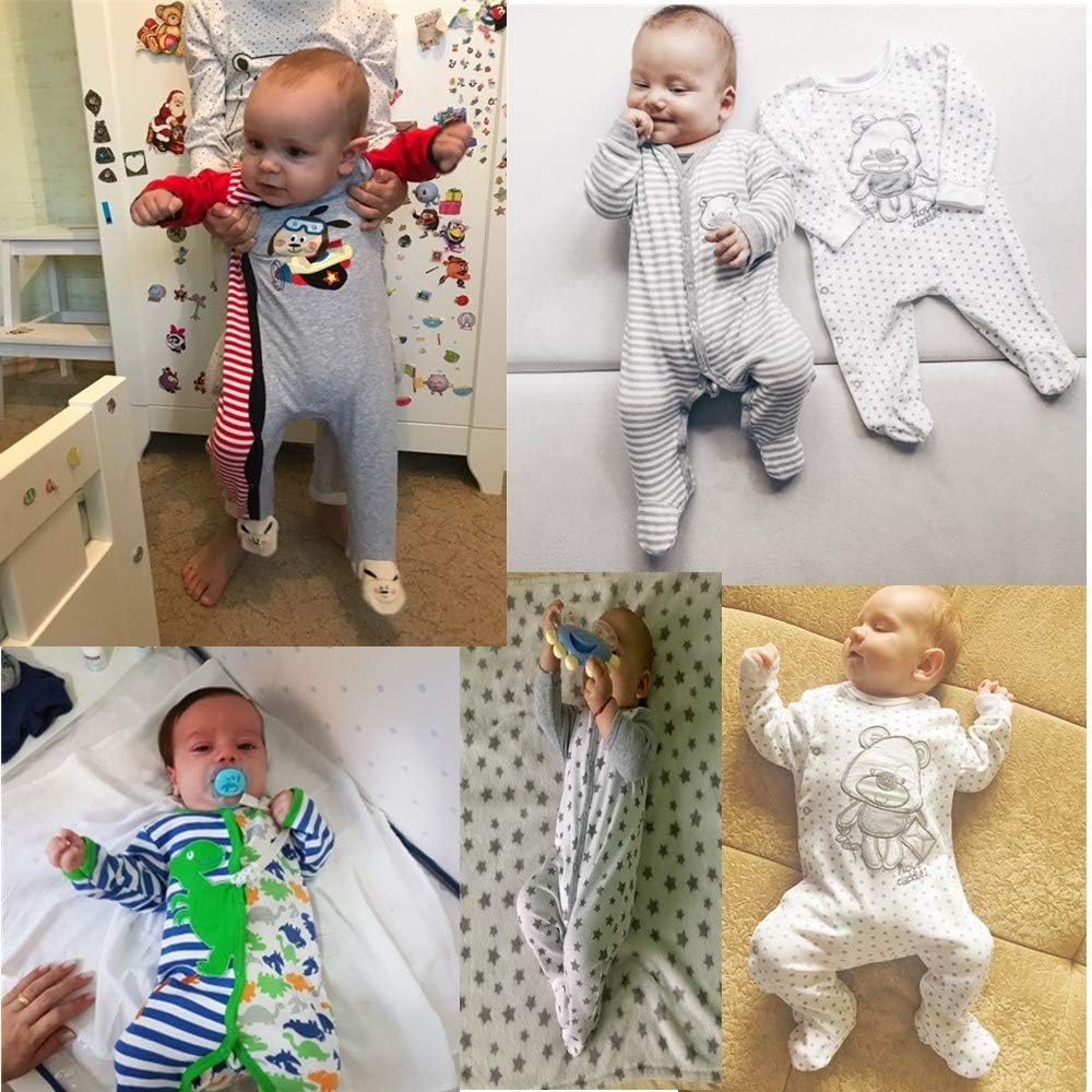 Kiddiezoom Snug Fit Cotton One-Piece Romper for Boys