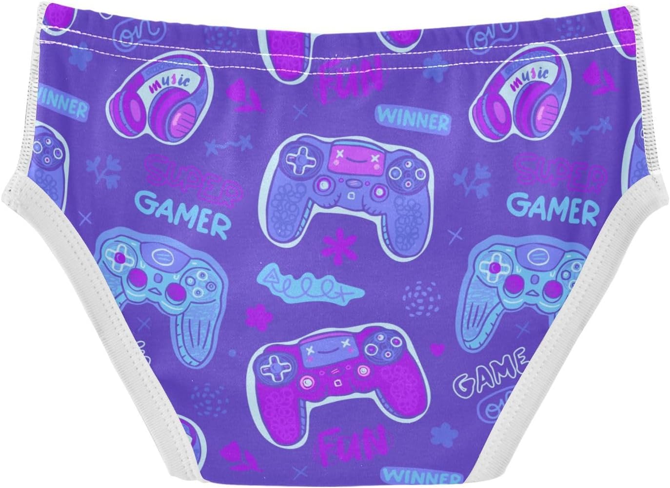KLL Cute Joystick Patterns Toddler Training Underwear for Boys