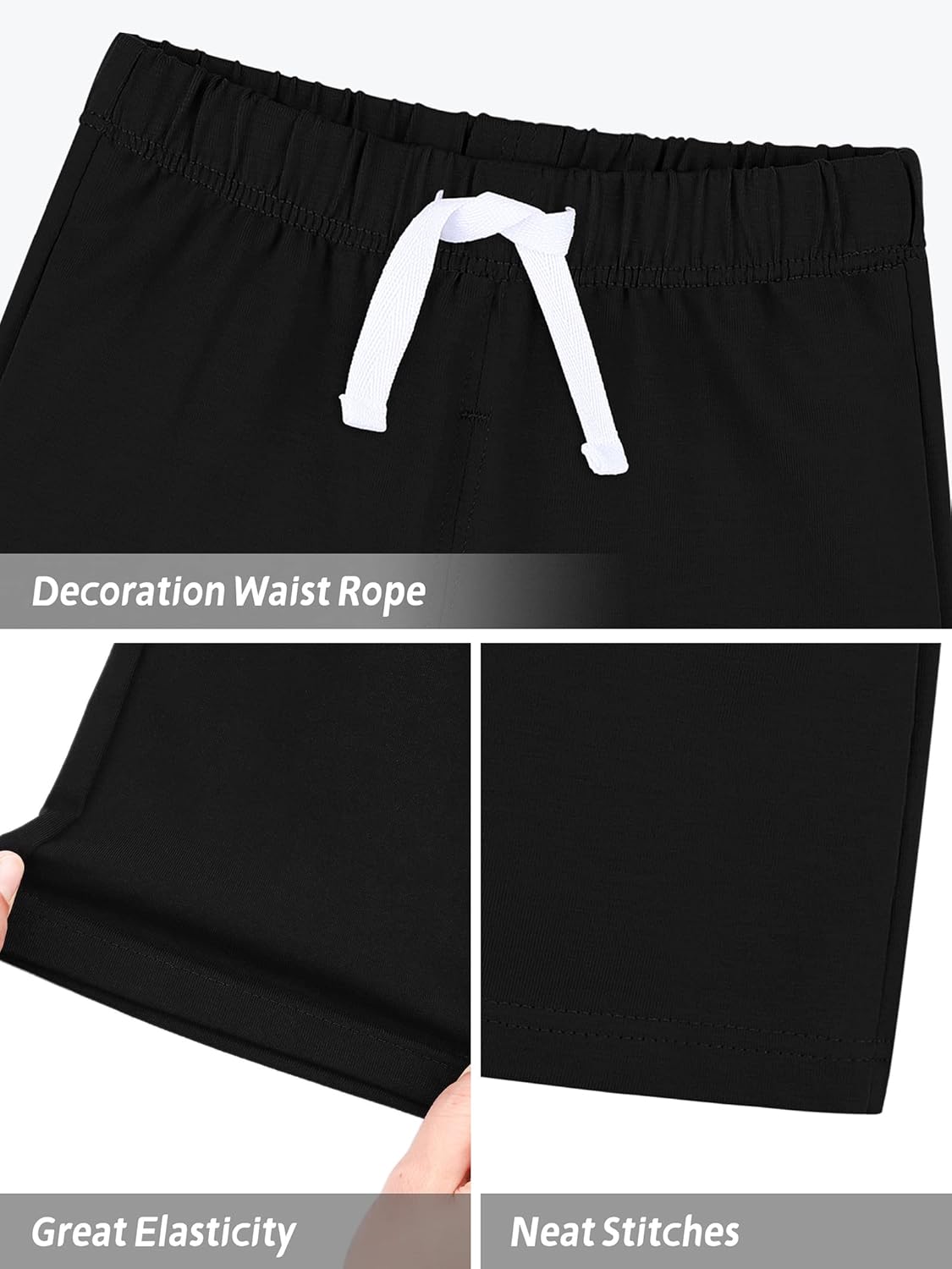 Resinta - Soft Baby Shorts - 4-Piece Set