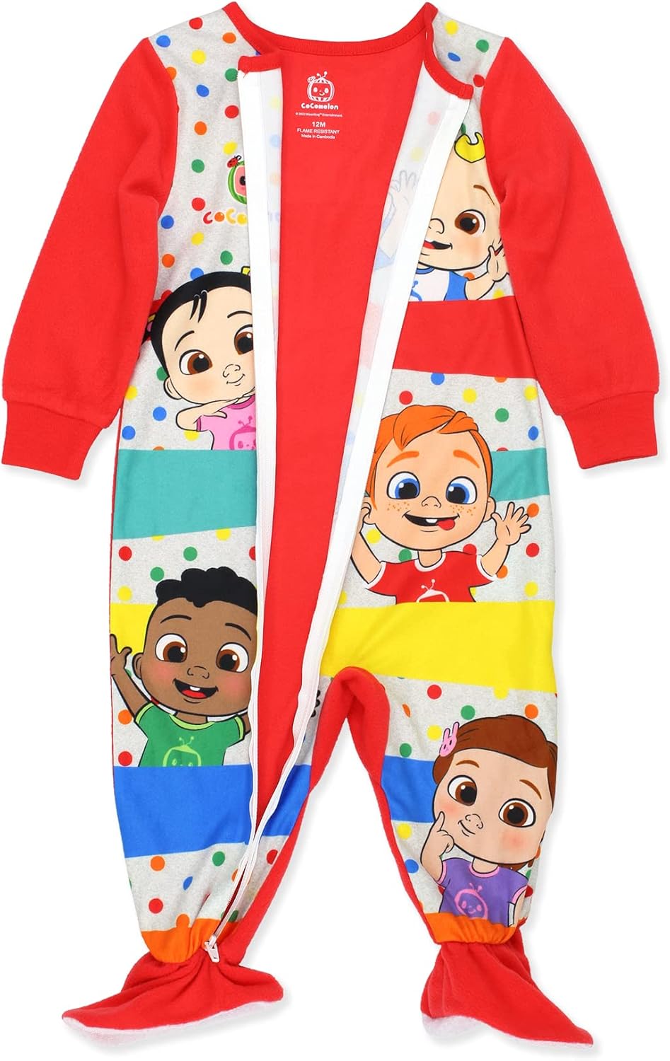 CoComelon Toddler Pajamas Sleepers Stylish Cozy