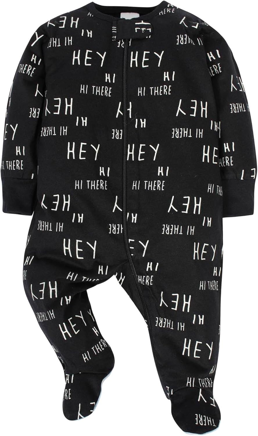 Gerber 4-Pack Sleep N Play Footie for Boys Soft Cotton