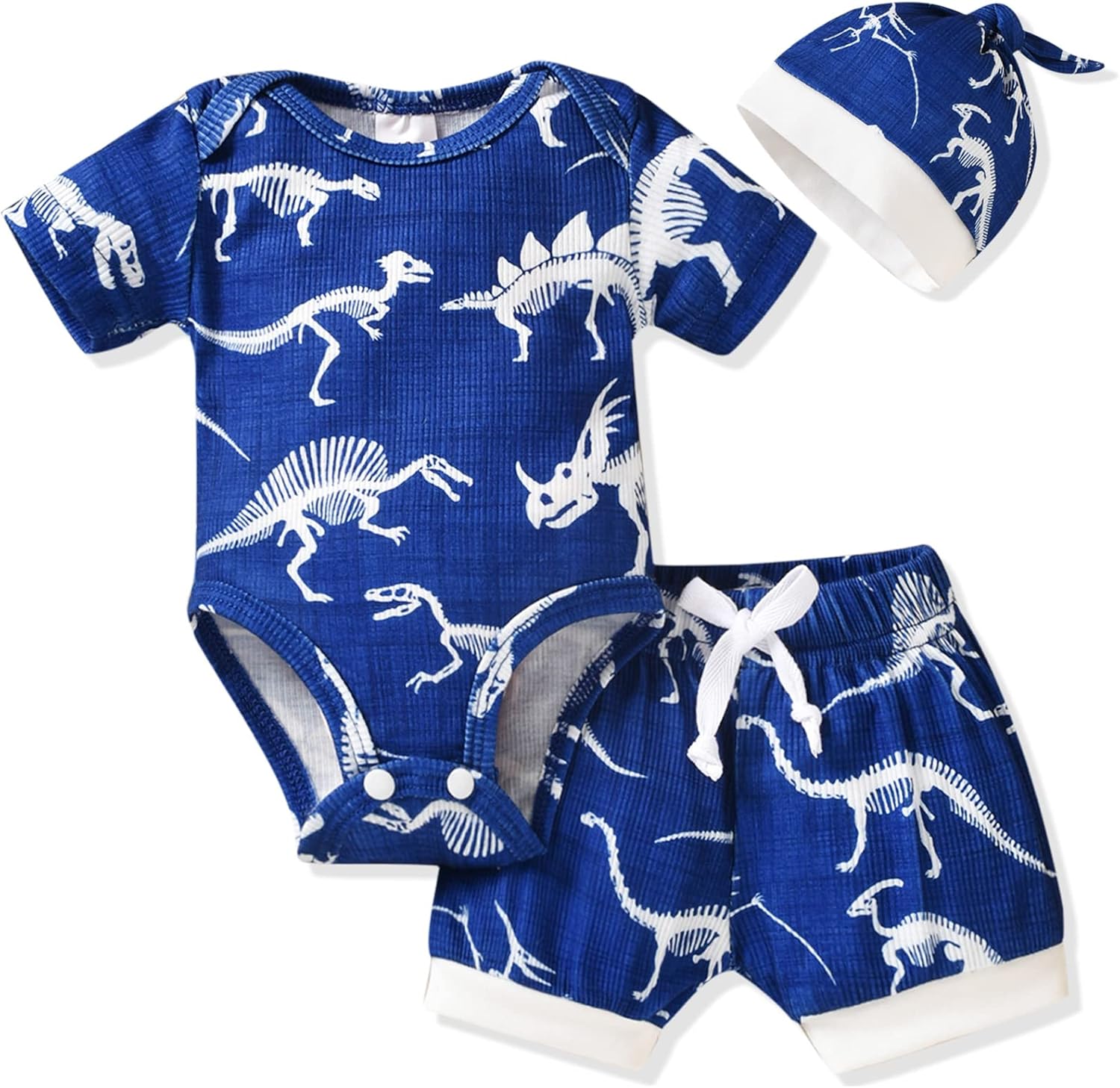 HINTINA Dinosaur Preemie Boys Clothing Set