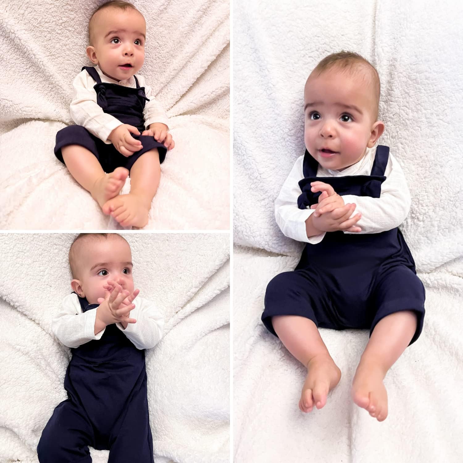 Unutiylo Baby Boys Outfit Sets for Little Gentlemen