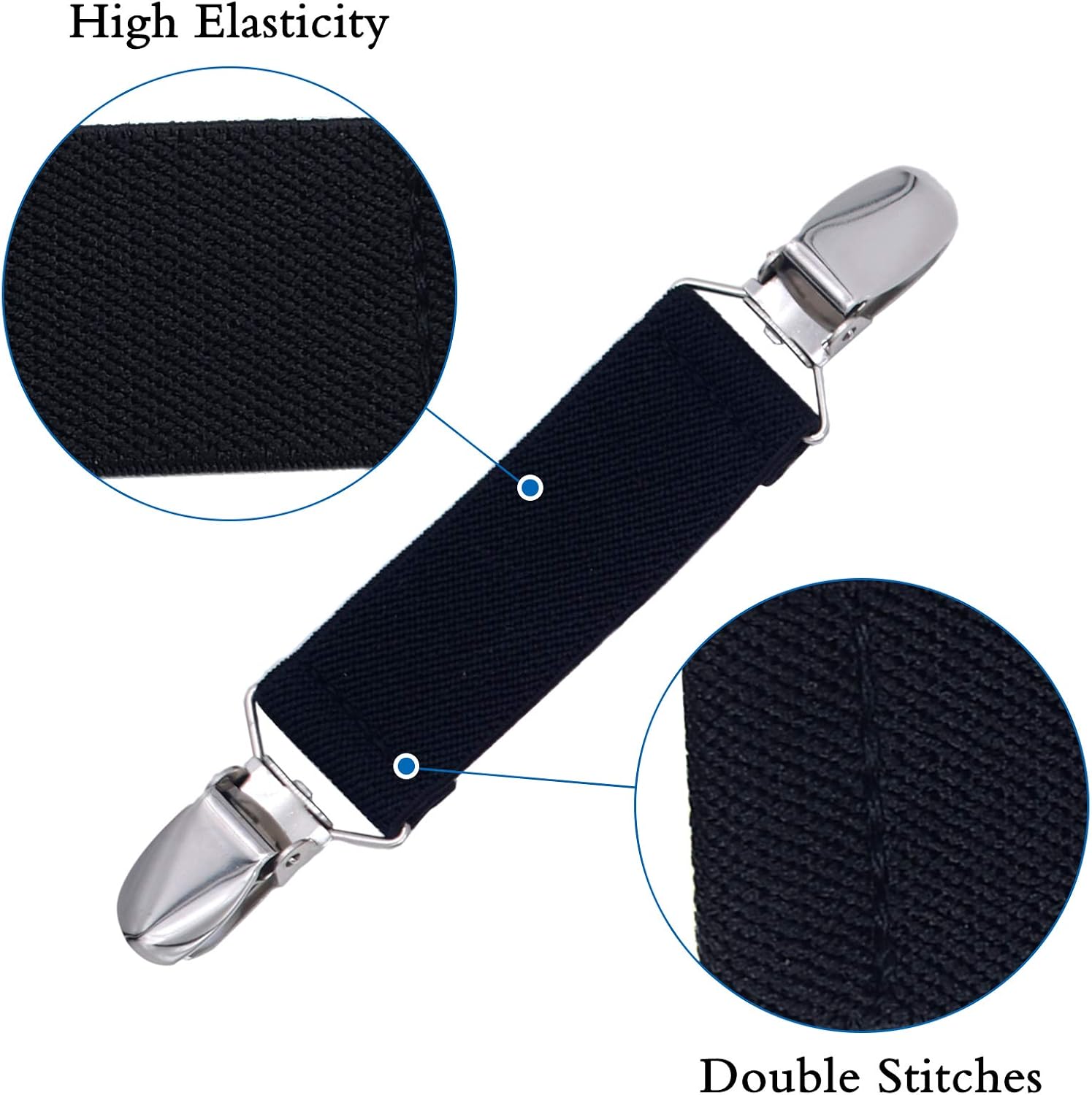 American Trends Elastic Mitten Clips