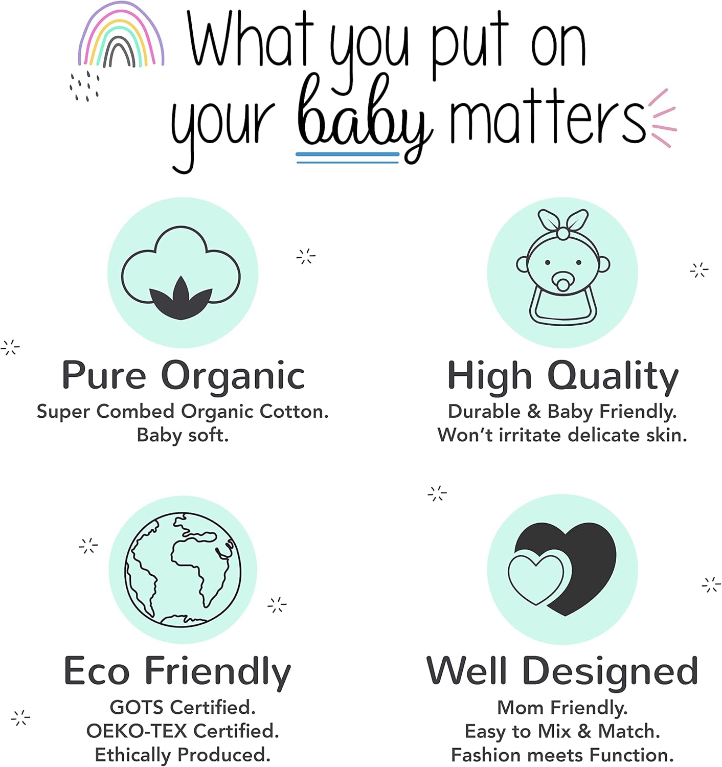 Lambda Organic Baby - Stretchie Sleepwear