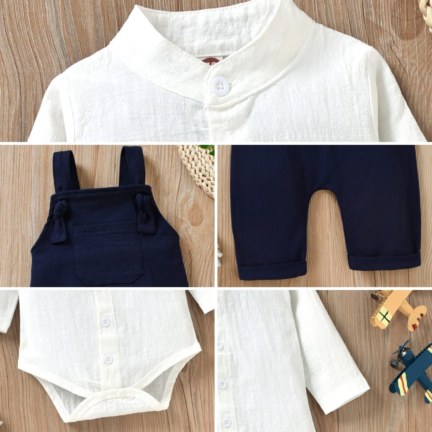 Unutiylo Baby Boys Outfit Sets for Little Gentlemen