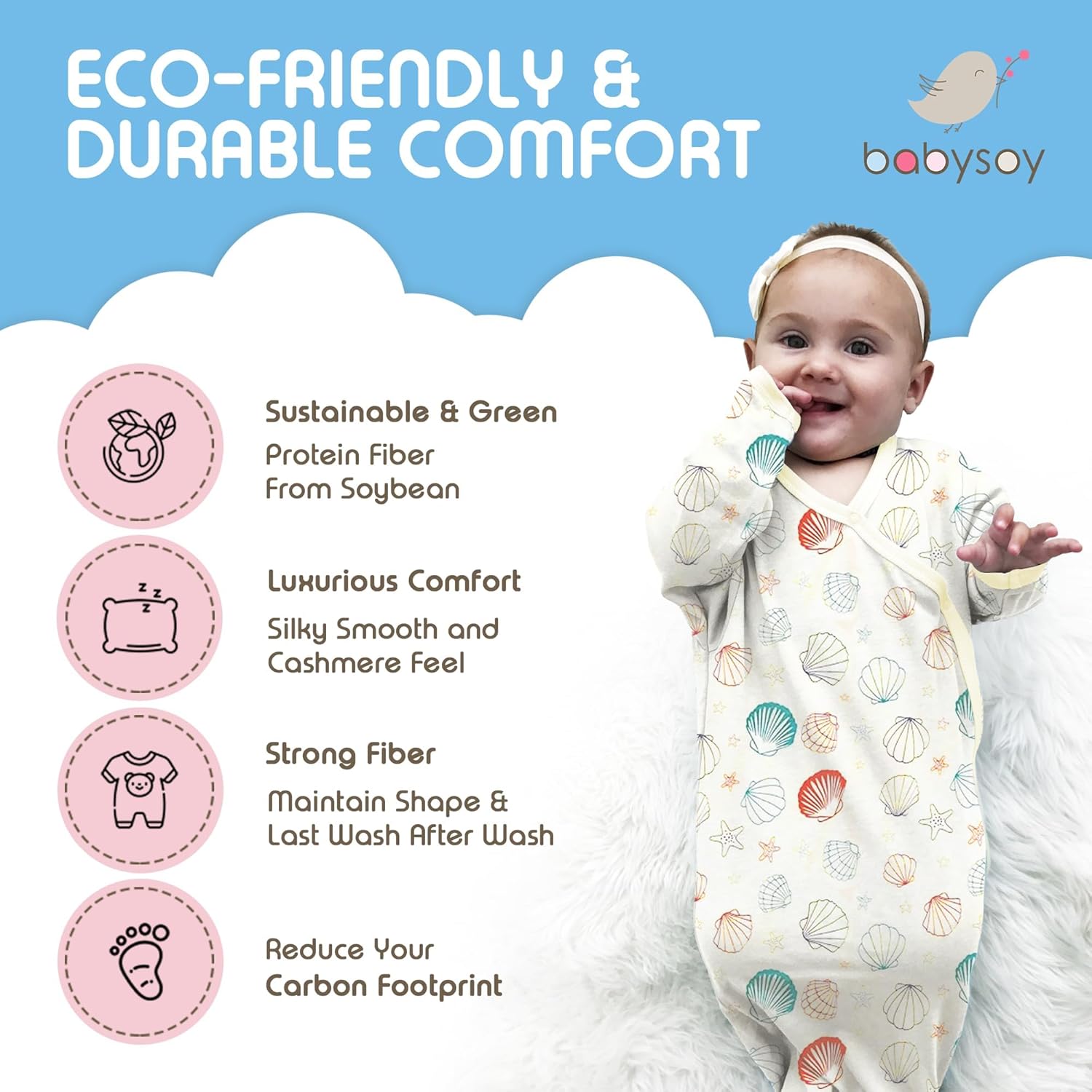 Perfectly Padded Baby Toddler Long Sleeve Pattern Sleep Sack