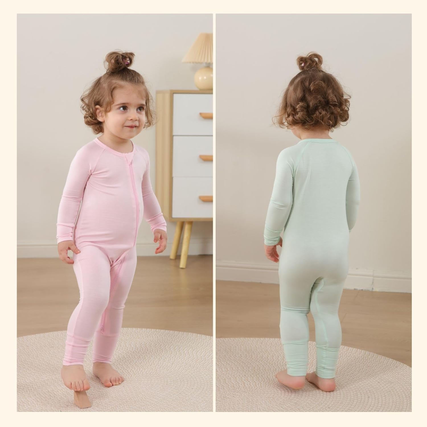 Comfortable Footless Pajamas for Babies