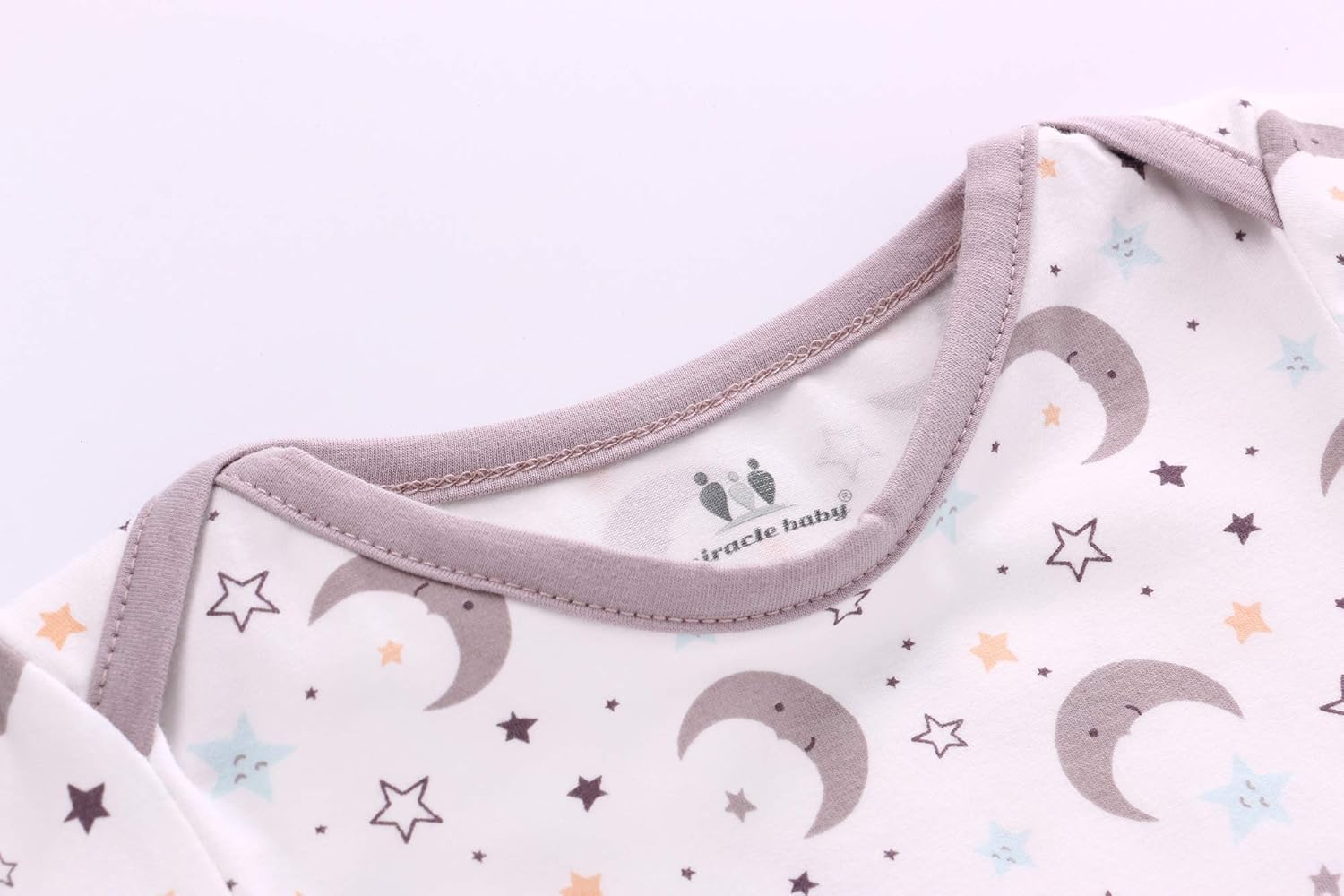 Miracle Baby Bear Balloon and Rainbow Matching Nightgown Set for Newborns