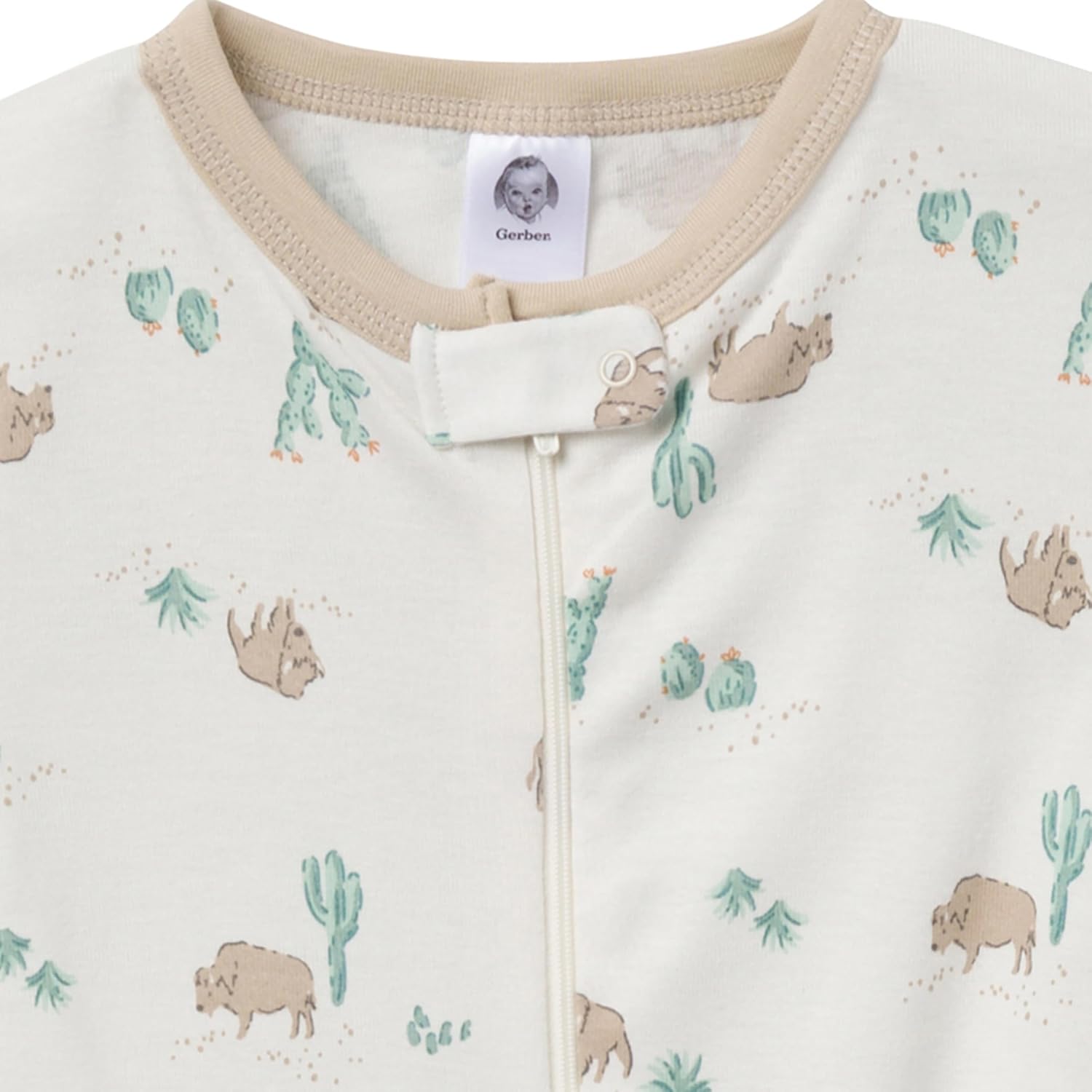Gerber Baby Boys 4-Pack Footed Pajamas 1