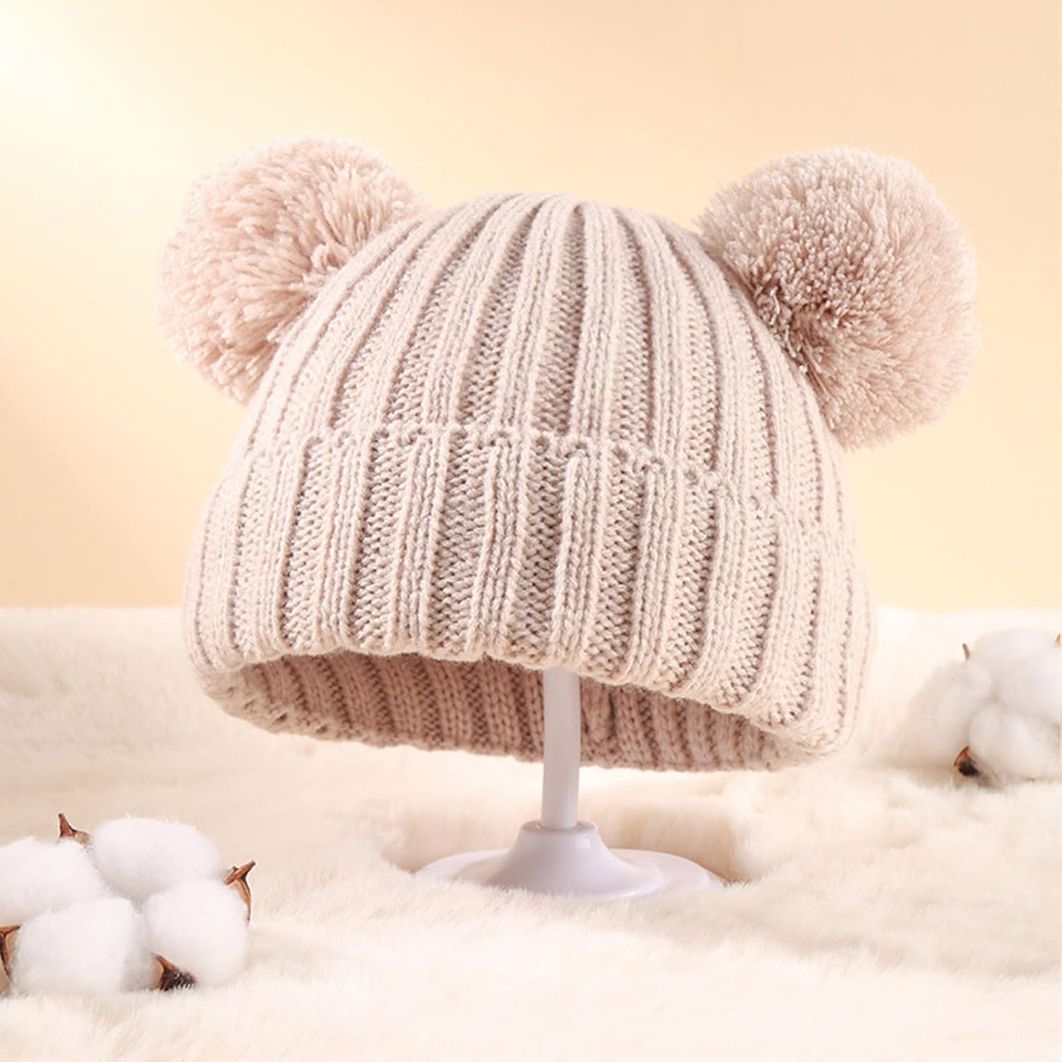 Reusable Toddler Winter Hats Set