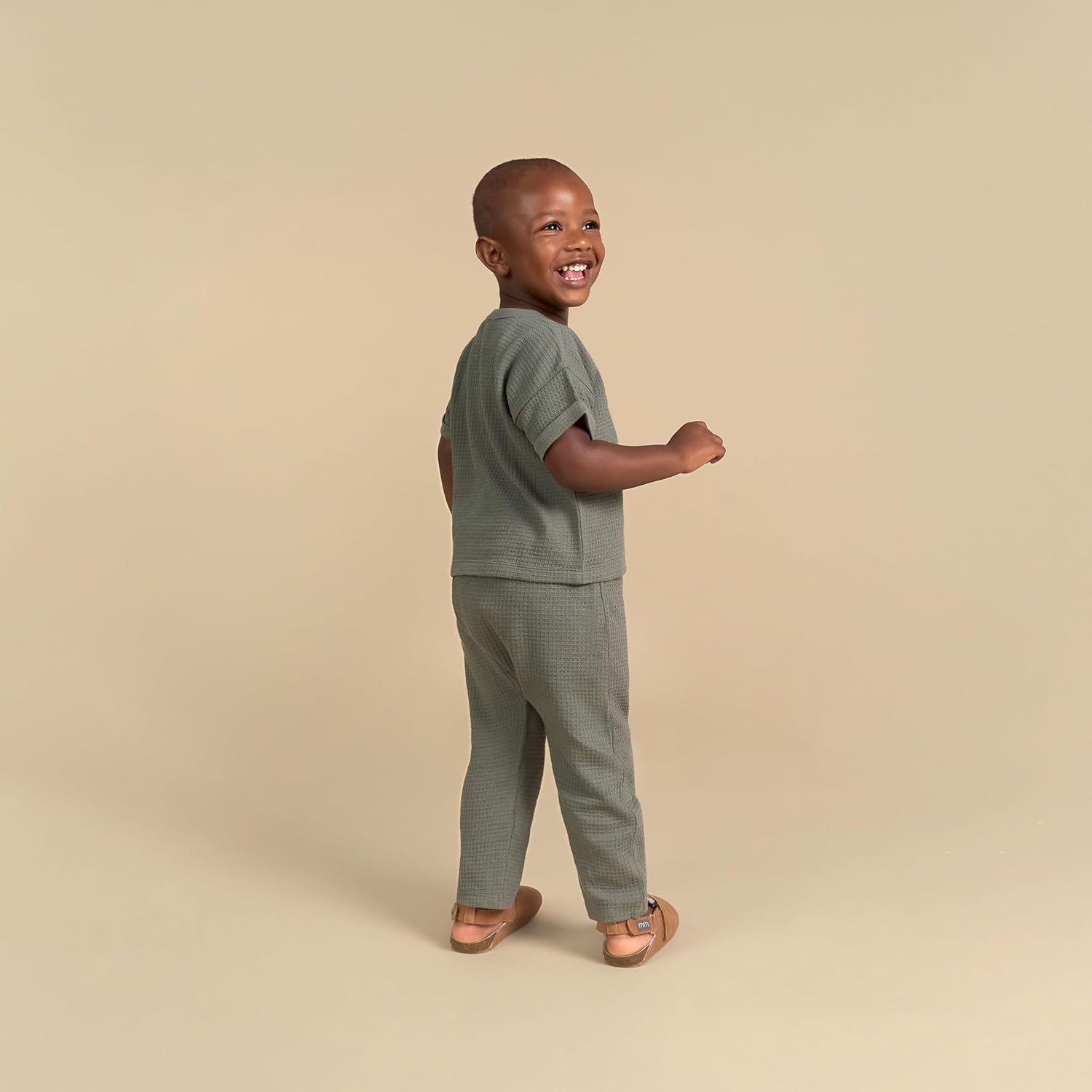 Modern Moments Honey Comb Baby Boys Knit Set