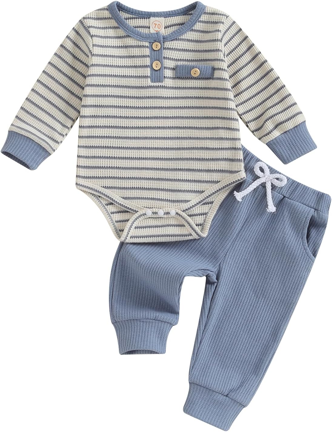 Newborn Boys Romper Set for Fall Winter