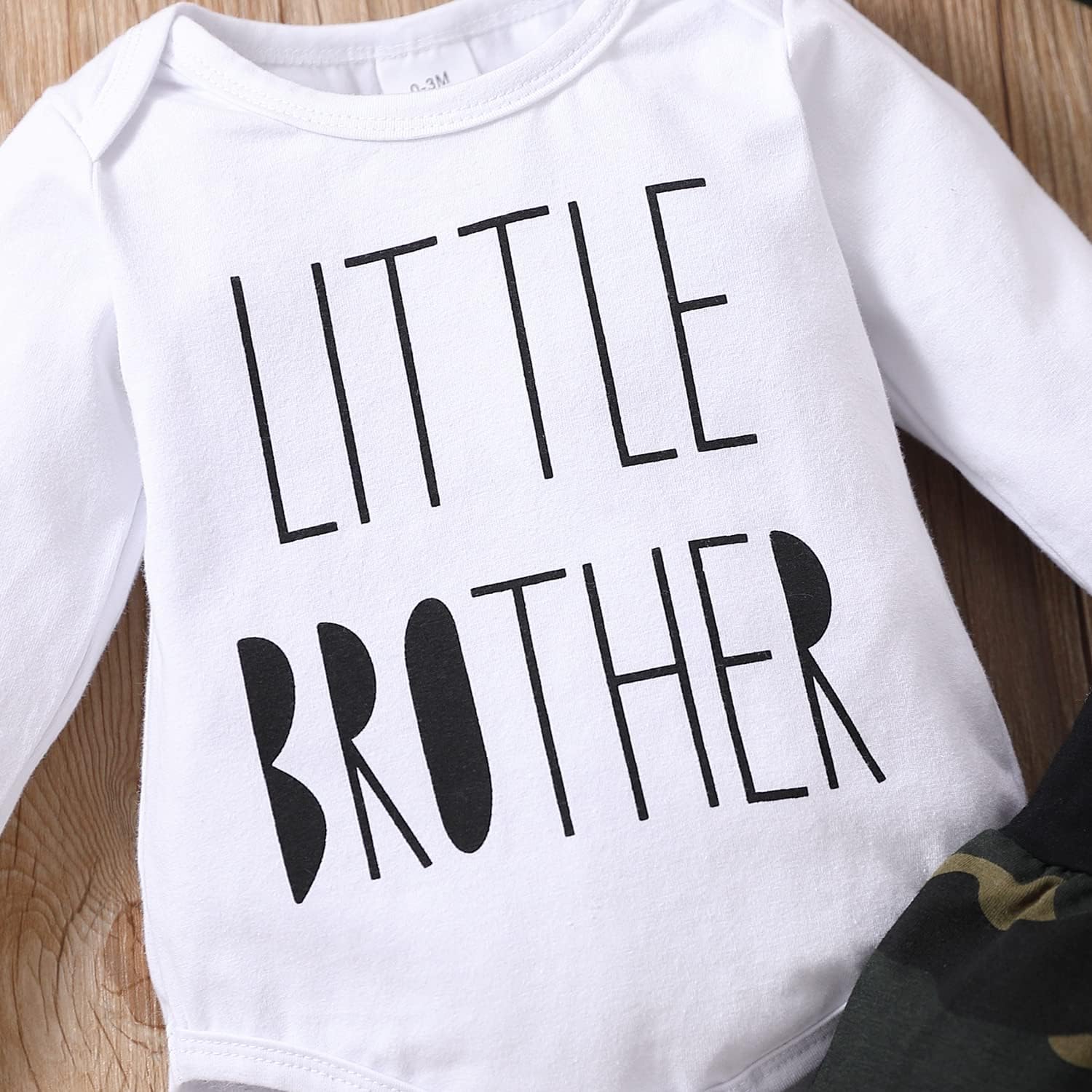Camou Romper Set Camouflage Style Super Comfy Perfect for Newborn