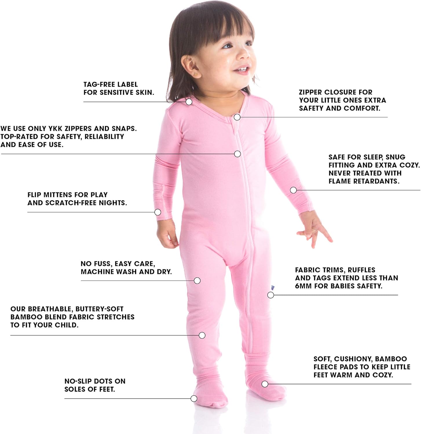 Soft and Sweet Print Footies for Baby