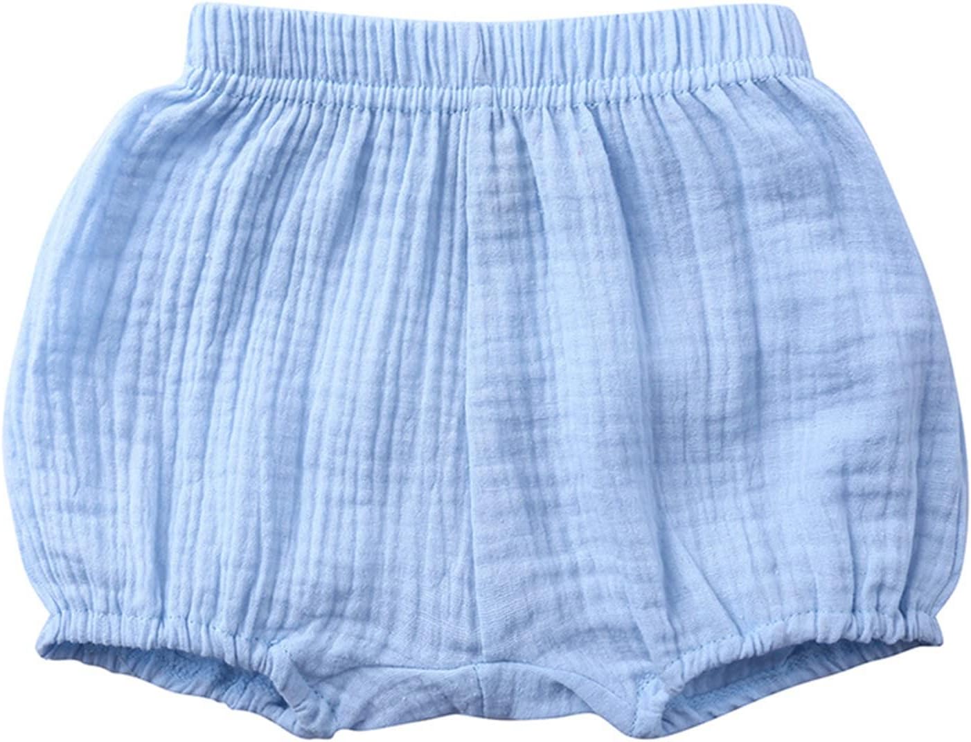 Infant Newborn Bloomer Cover Shorts for Baby Boys Girls
