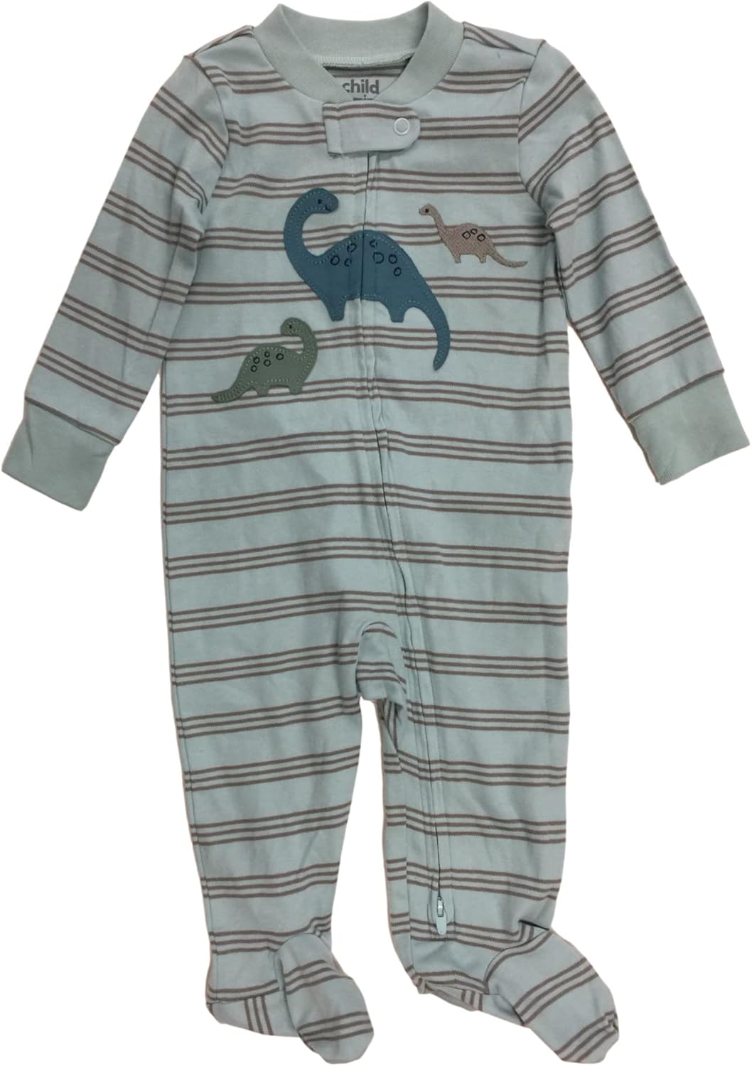 Carters Dinosaur 2-Way Zip Sleepers for Infant Boys