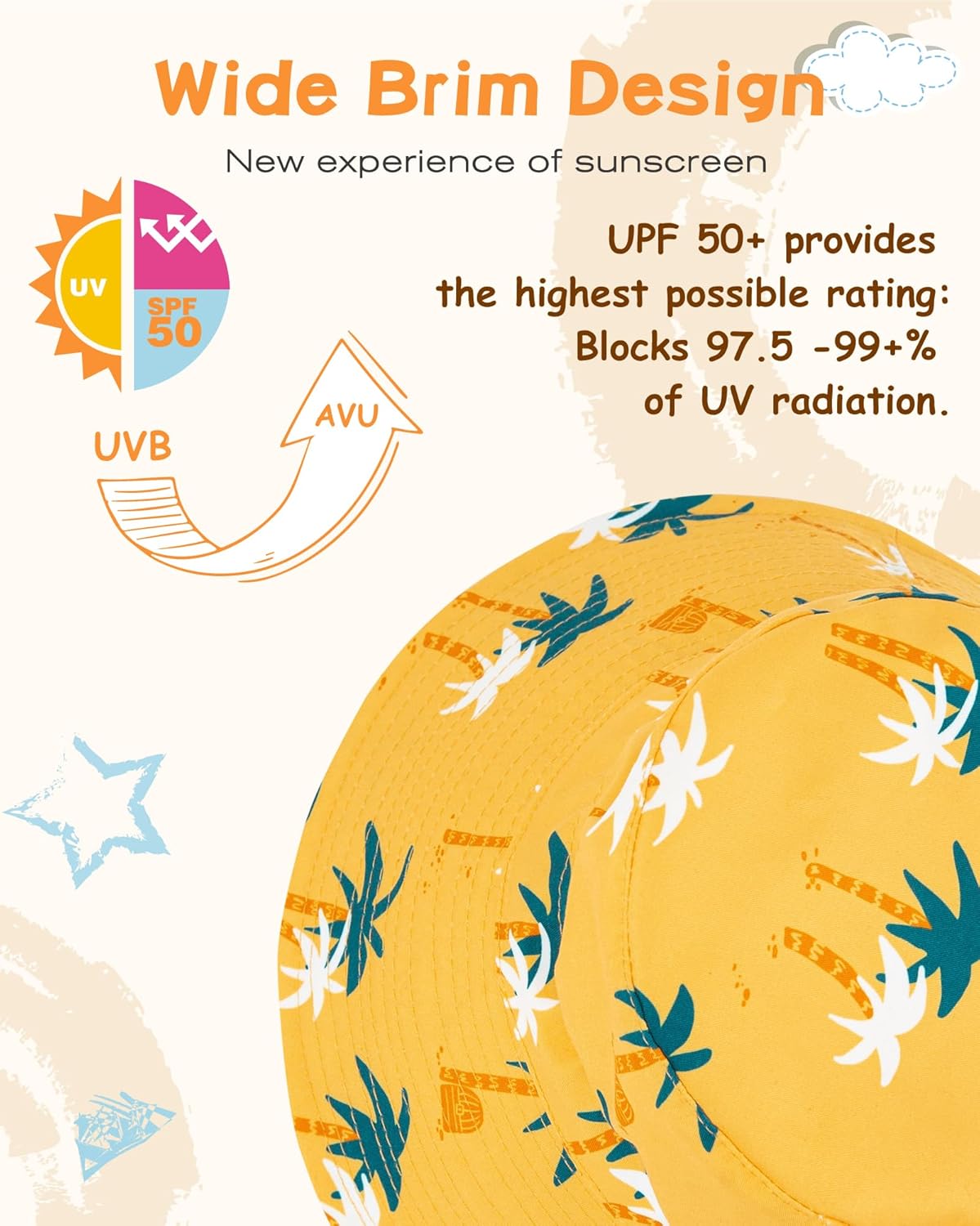 ExclusiveUPF Sun Hat for Kids