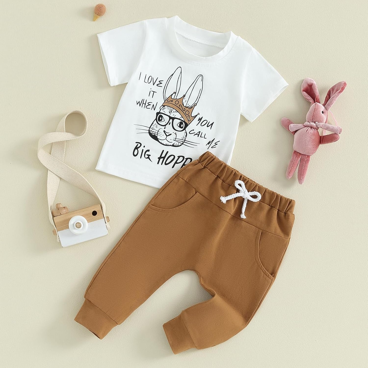 Gureui My First Easter Toddler Boy Outfit Soft Comfortable and Trendy
