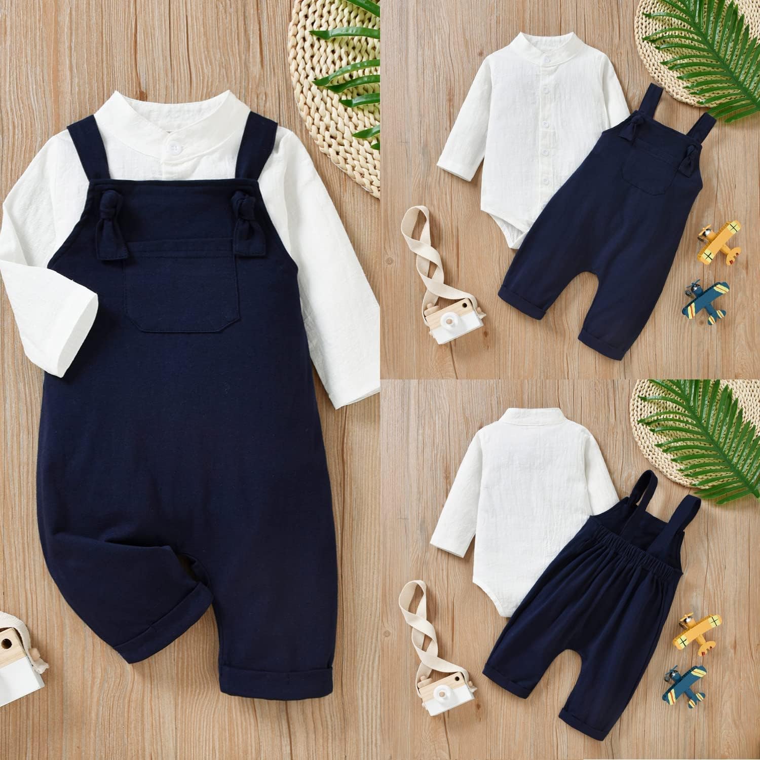 Unutiylo Baby Boys Outfit Sets for Little Gentlemen
