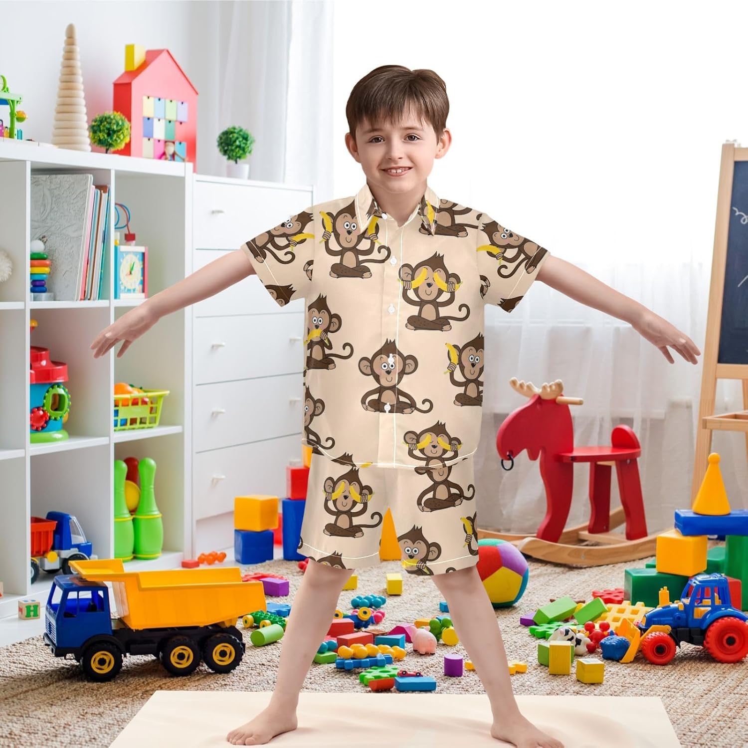 Colorful Boys Beach Shirts