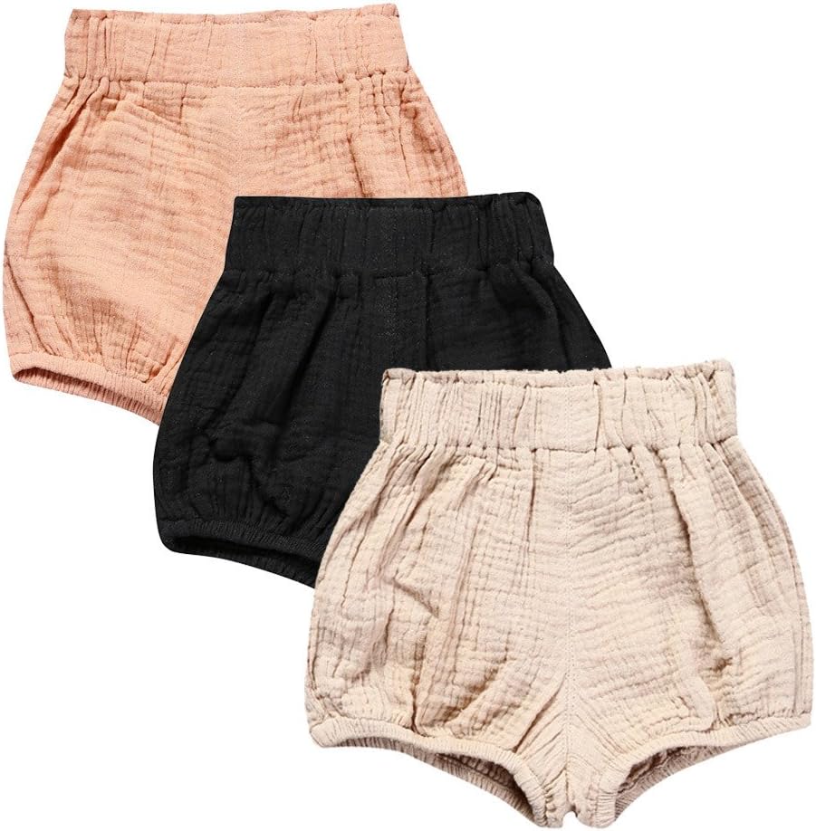 CUTE COMFY 3-PACK BABY SHORTS