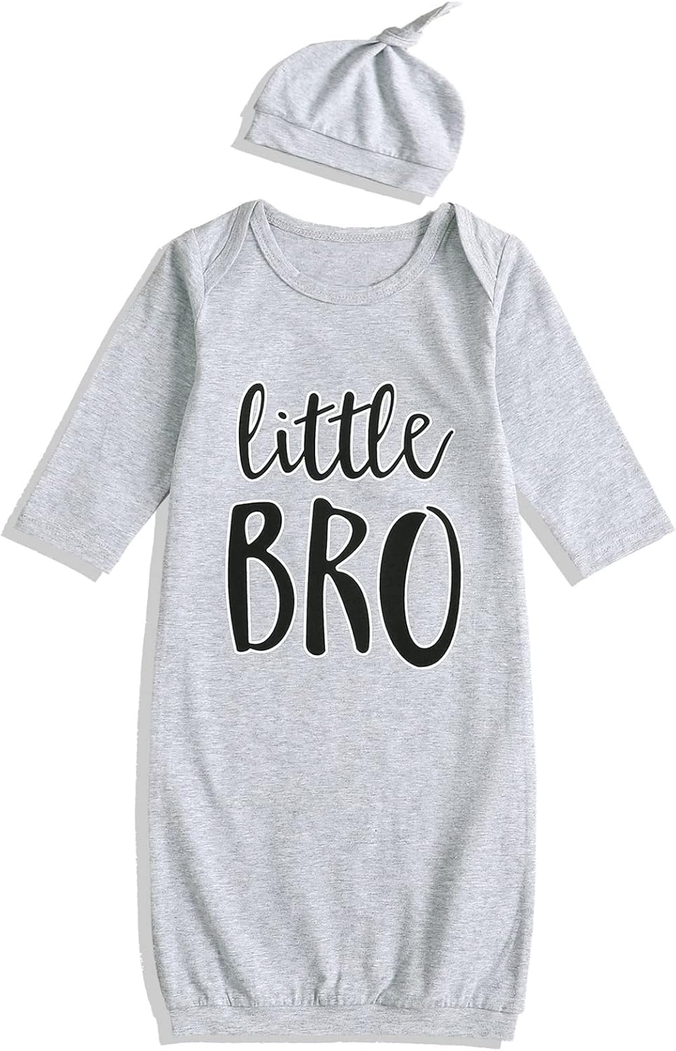 Perfect for Little Bro - Machine Washable Long Sleeve Nightgown Set