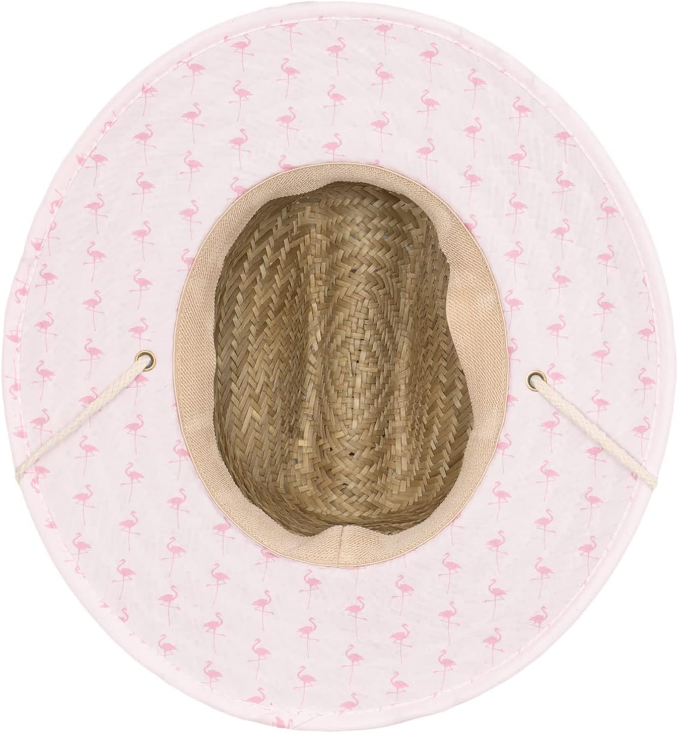 Panama Jack Kids Straw print Sun HatUPF 50