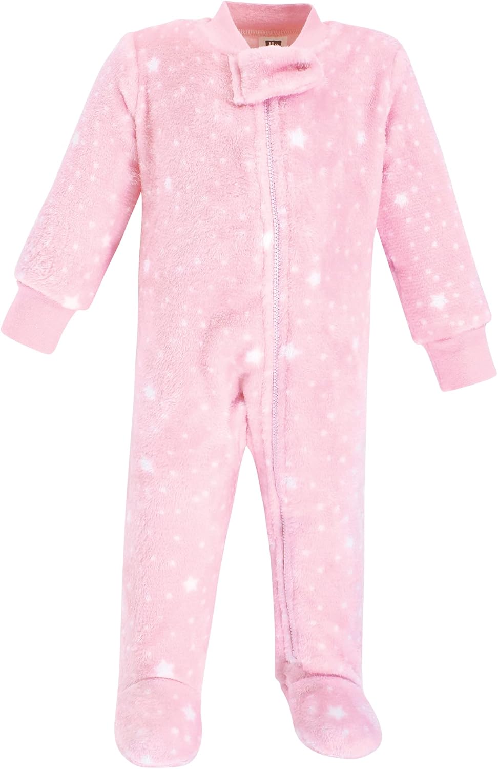 Hudson Baby Flannel Plush Blanket Sleepers for Girls