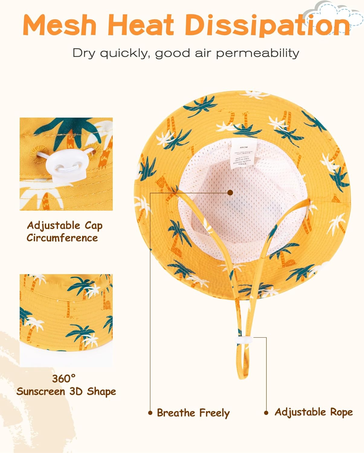 ExclusiveUPF Sun Hat for Kids