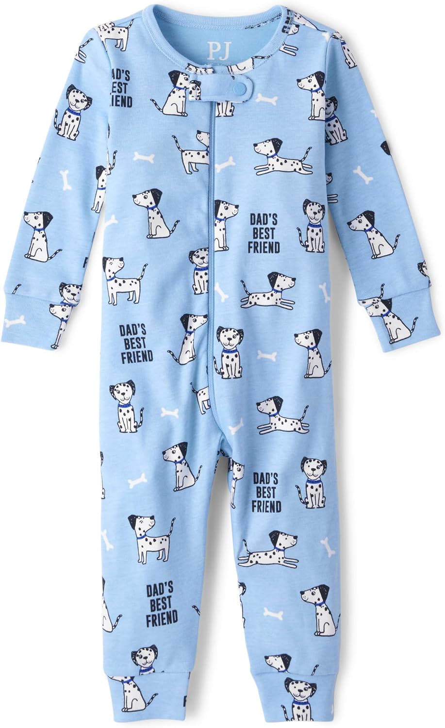 The Childrens Place Toddler Boy Pajamas Zip Front Long Sleeve 100 Cotton