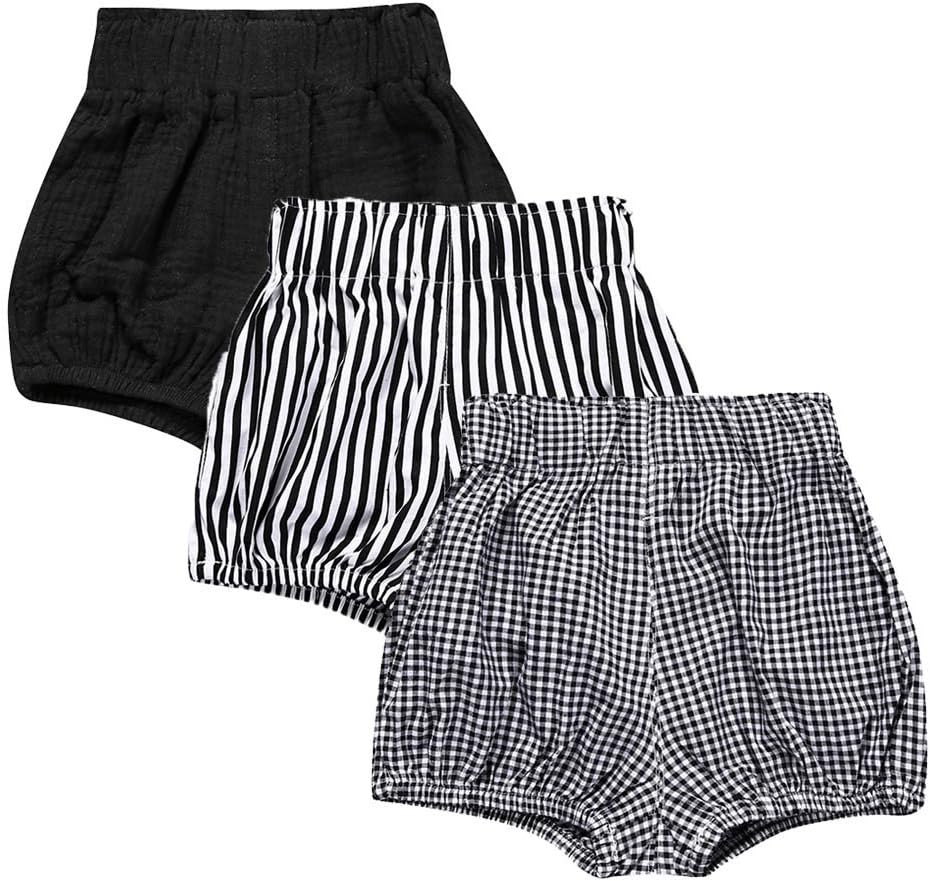 3 Pack Cute Bloomer Shorts for Babies