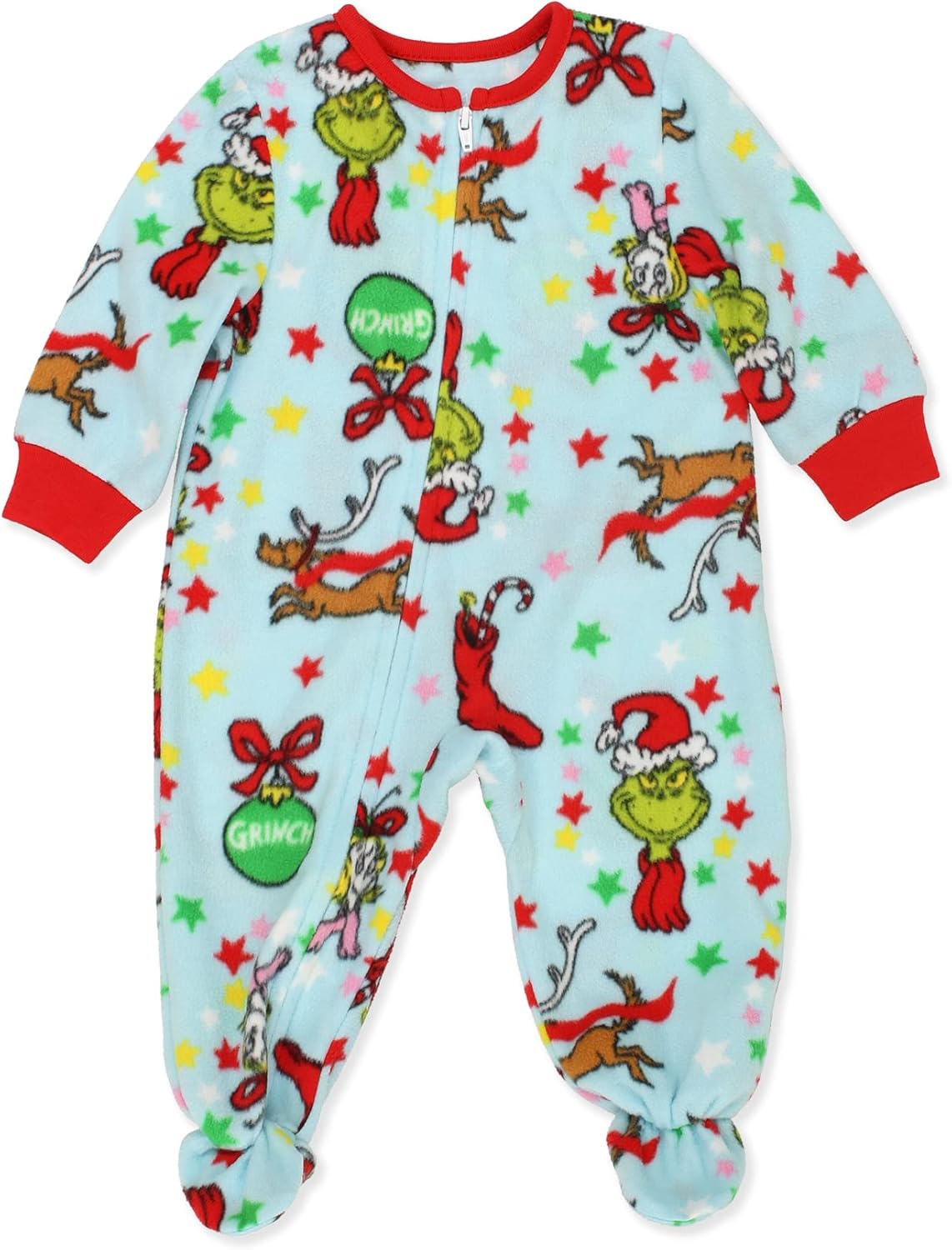 Dr Seuss Grinch Pajamas Adorable Baby Pajamas
