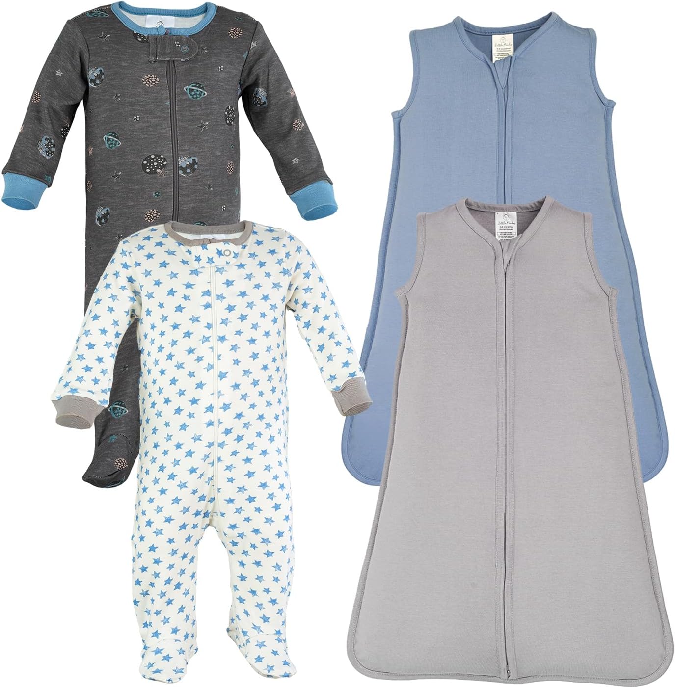 Little Peaches 4-Piece Sleepwear Set for Boy