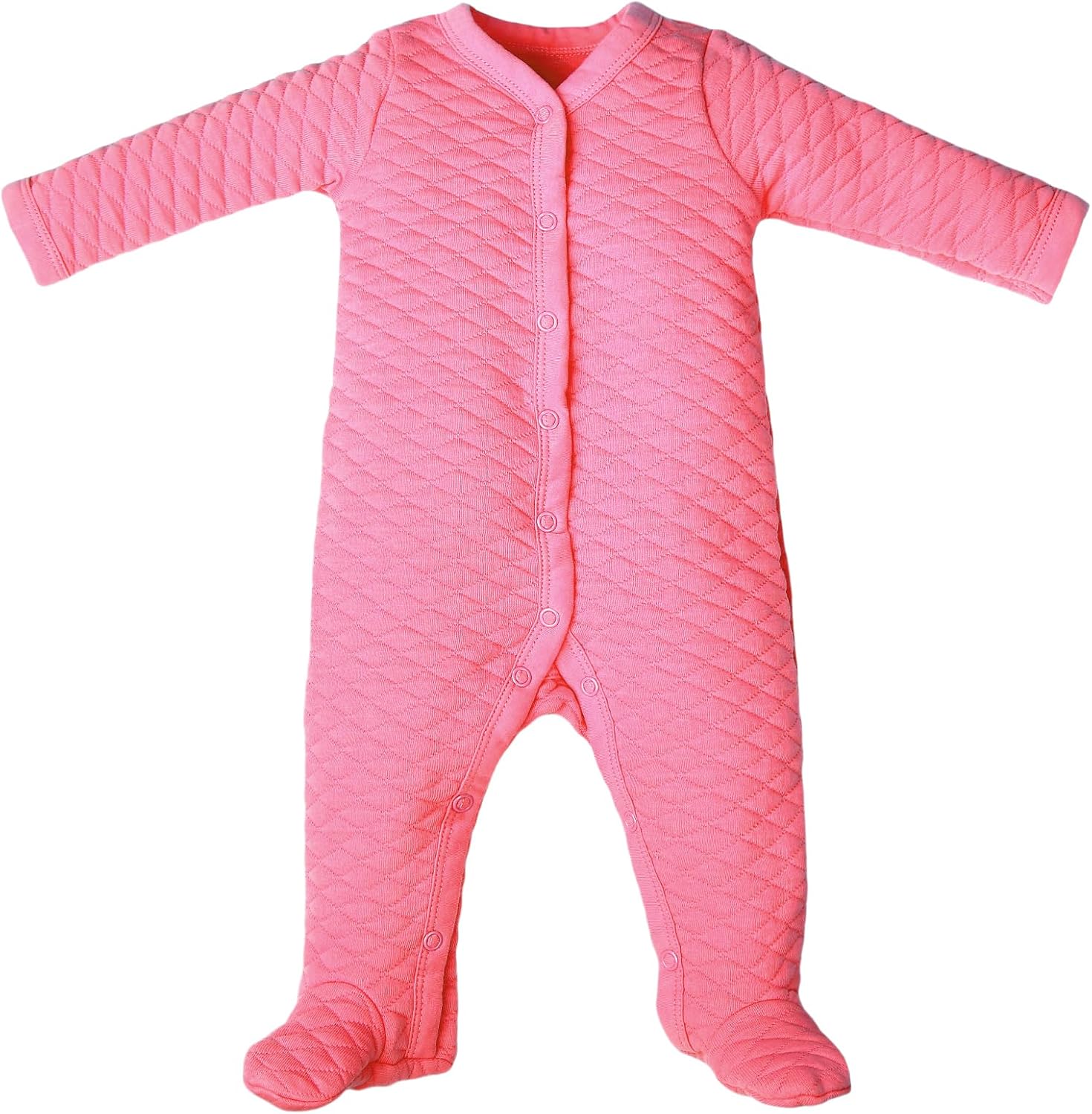 Minicoco Unisex Baby Footie Jumpsuit for Autumn Winter