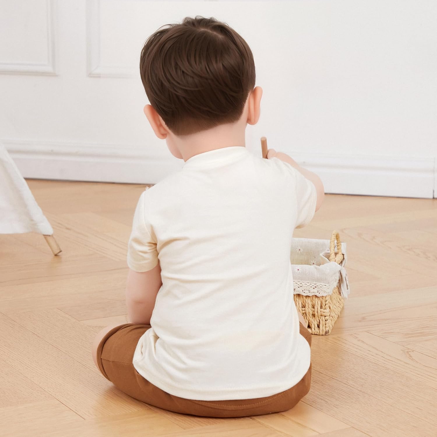 Kupretty Baby Boys Summer Outfit 2-Piece Set