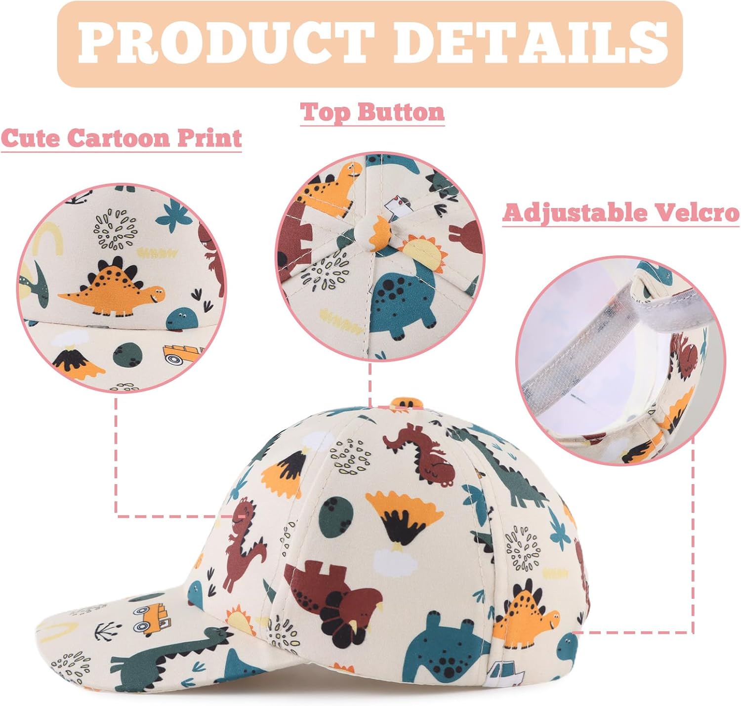OMUKY Toddler Kids Baseball Cap